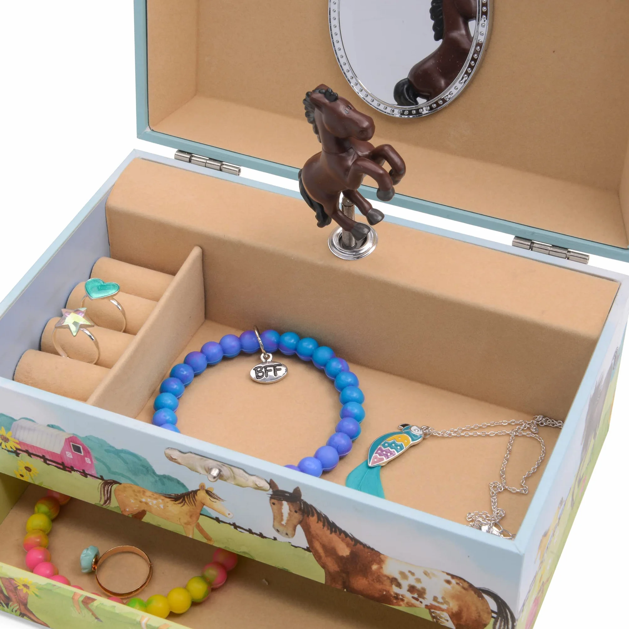 Jewelkeeper Caja Musical Juego de Joyas 3 Regalos para Niñas