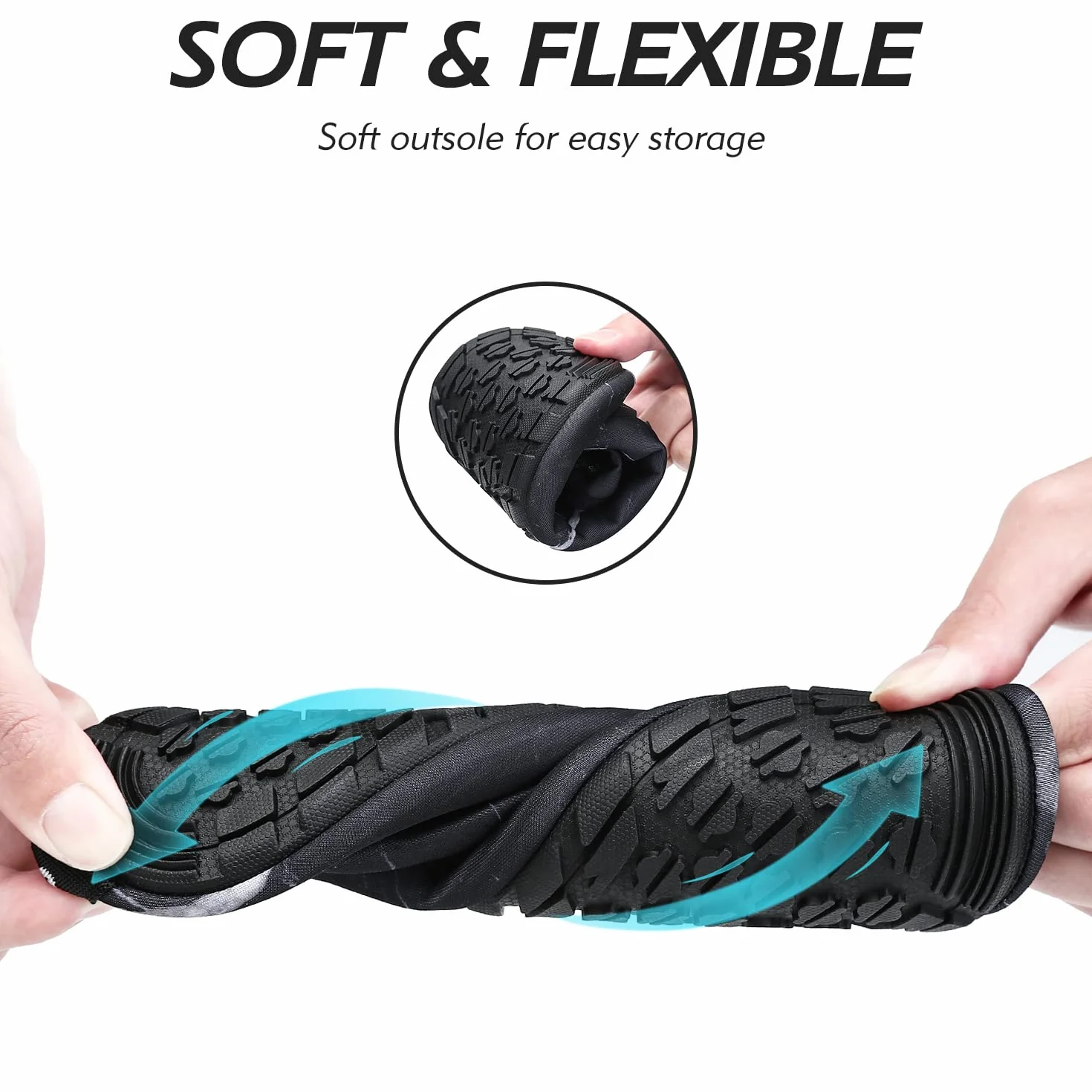 SAGUARO Zapatos de Agua Hombre Mujer Escarpines Secado Rápido Calcetines Natación Calzado Surf Acuáticos Deporte