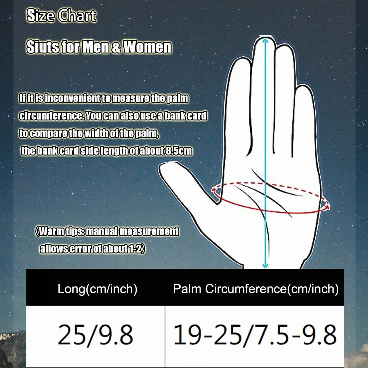 Guantes de Invierno Impermeable Táctil para Ciclismo Running Esquí, Cálido y Resistente al Viento