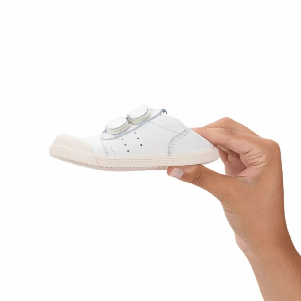 IGOR Deportivo COLEGIAL Tennis Cierre VELCROS Blanco-Jeans