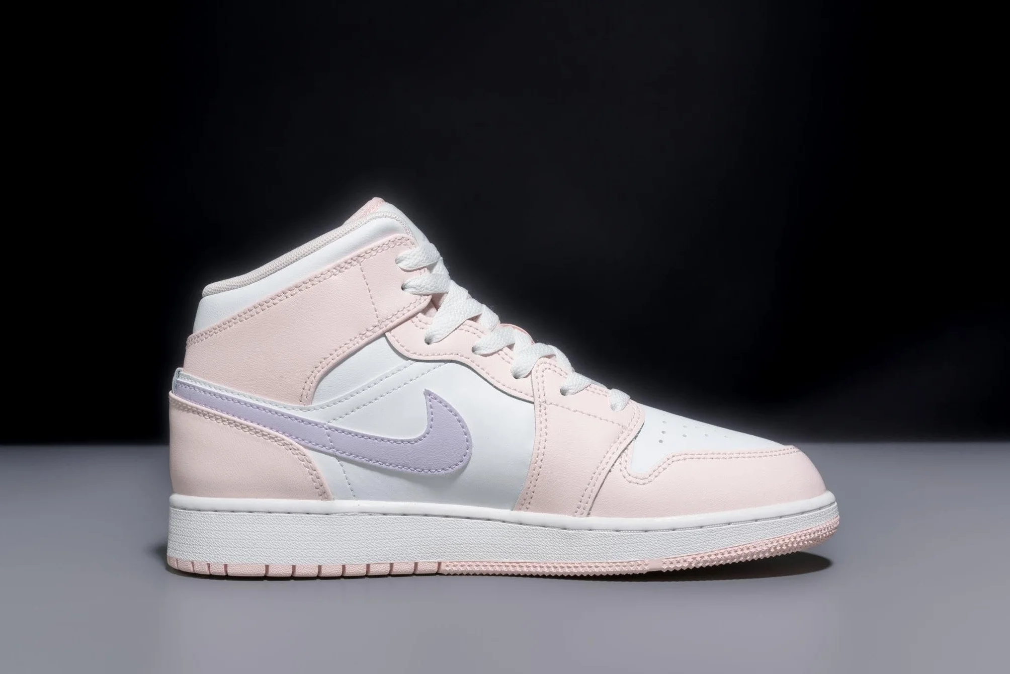 Air Jordan 1 Mid GS Pink Wash 36