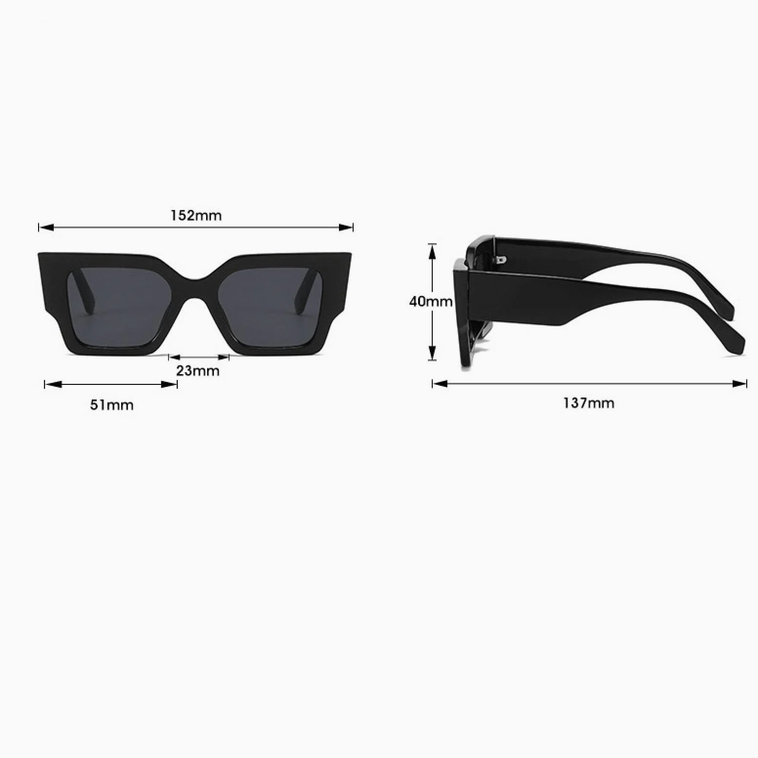 Gafas de sol multicolores de moda con protección UV400, gafas retro de moda para mujeres y hombres, estilo popular