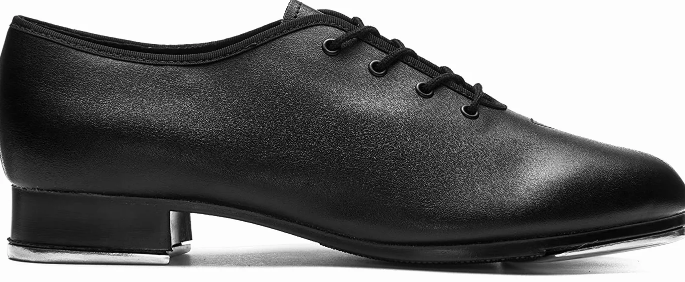 Bloch SF3710L Zapatos de piel sintética negros con cordones