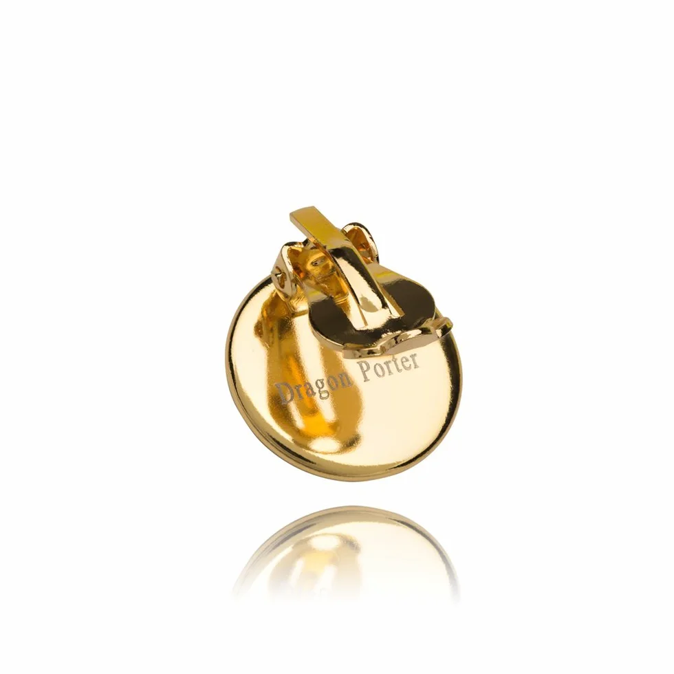 Pendientes de Clip Orejas No Perforadas Elegantes Clásicos Pequeños Redondos Joyería Mujer