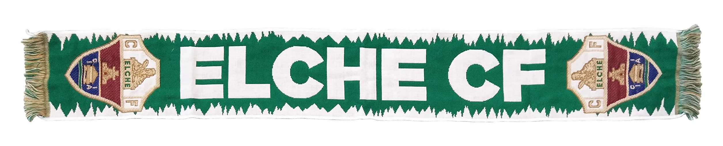 Elche C.F Bufanda Telar Bordes Blancos