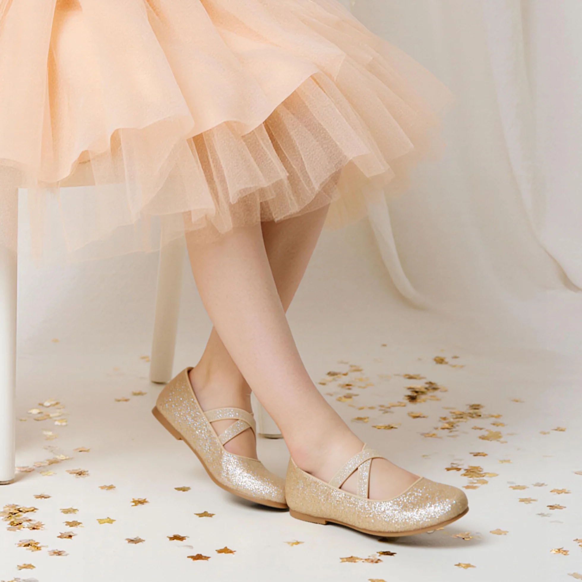Dream Pairs Kids Bailarinas Mary Jane Zapatos Planos Princesa Angie-2