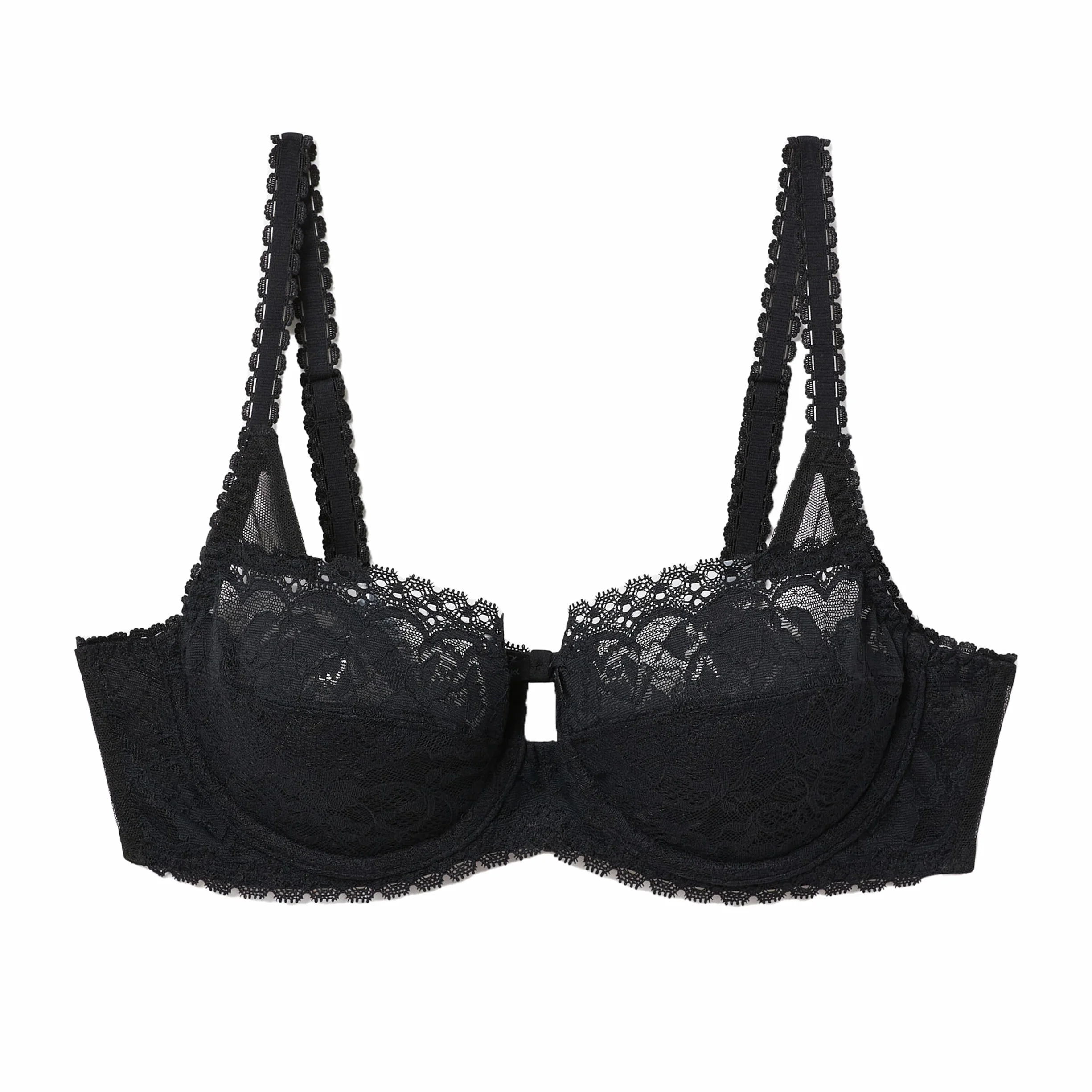 Playtex Sujetador Balconet con Aros y Encaje Floral Reciclado Flower Elegance Mujer
