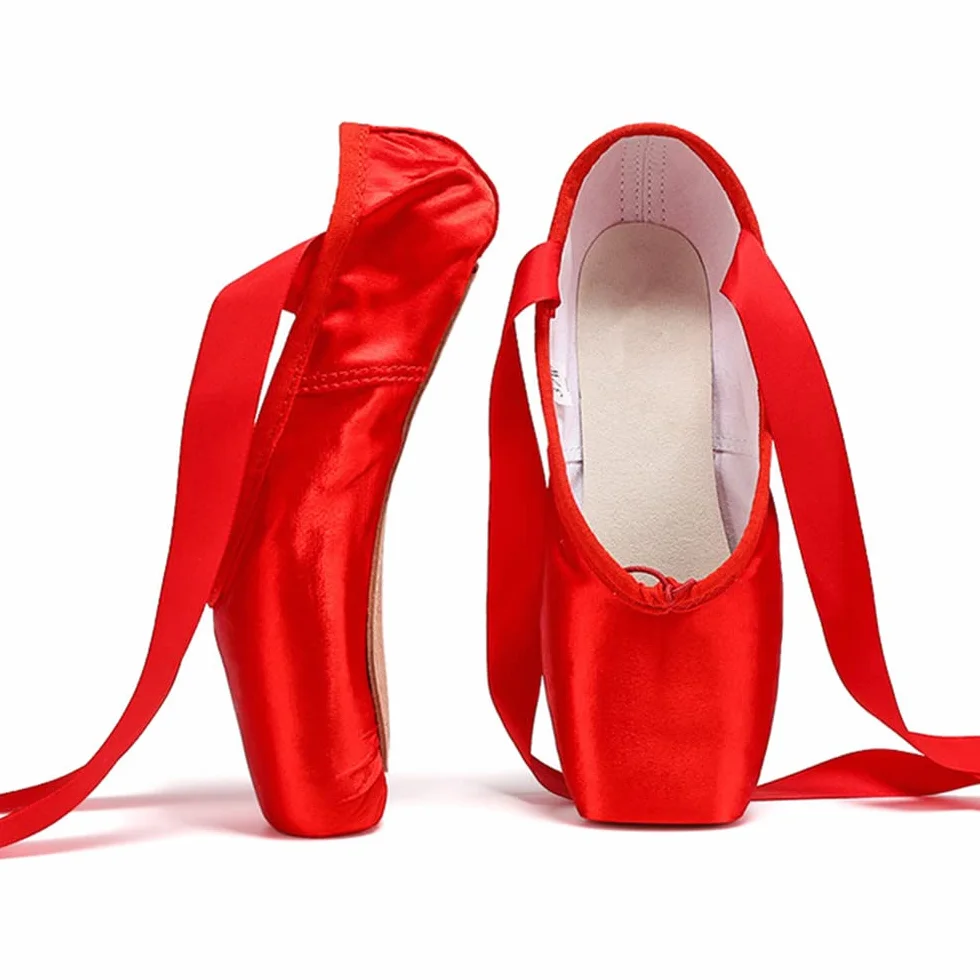 Zapatillas de Ballet Santén para Niña Zapatos de Punta Mujer Baile