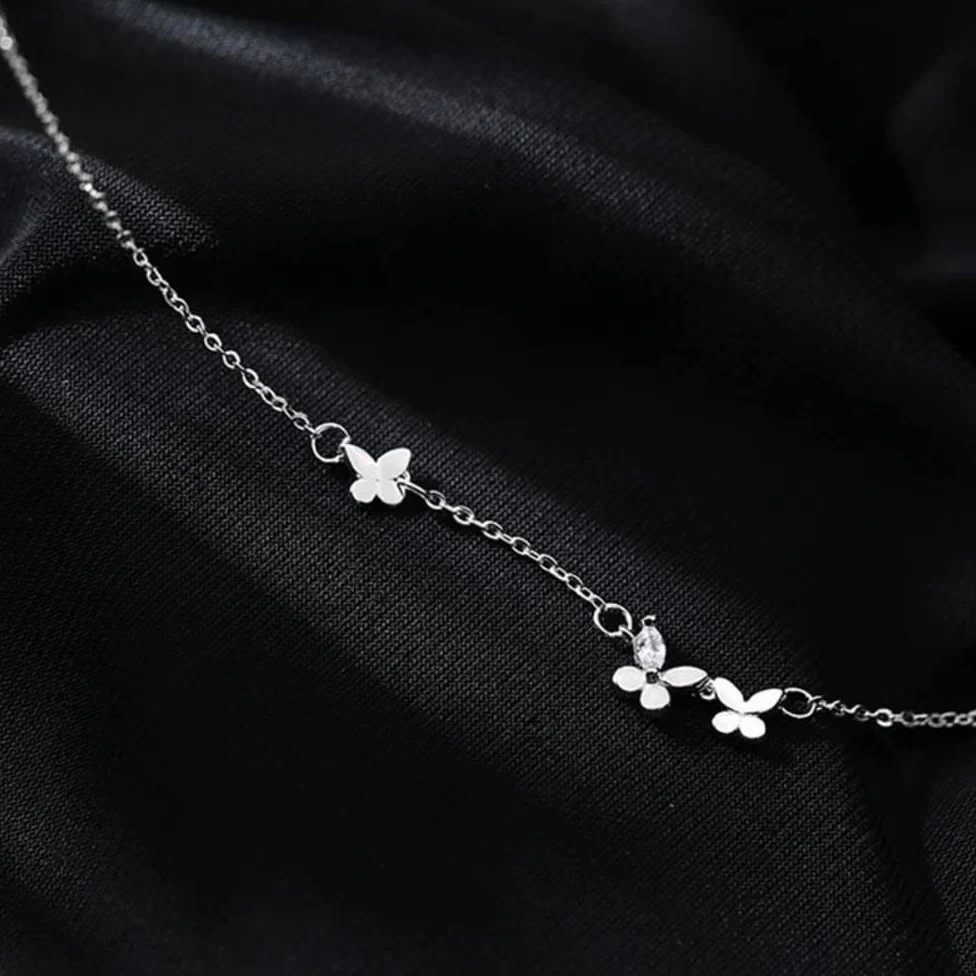 pulsera de mariposa para dulce boda romántica ajustable