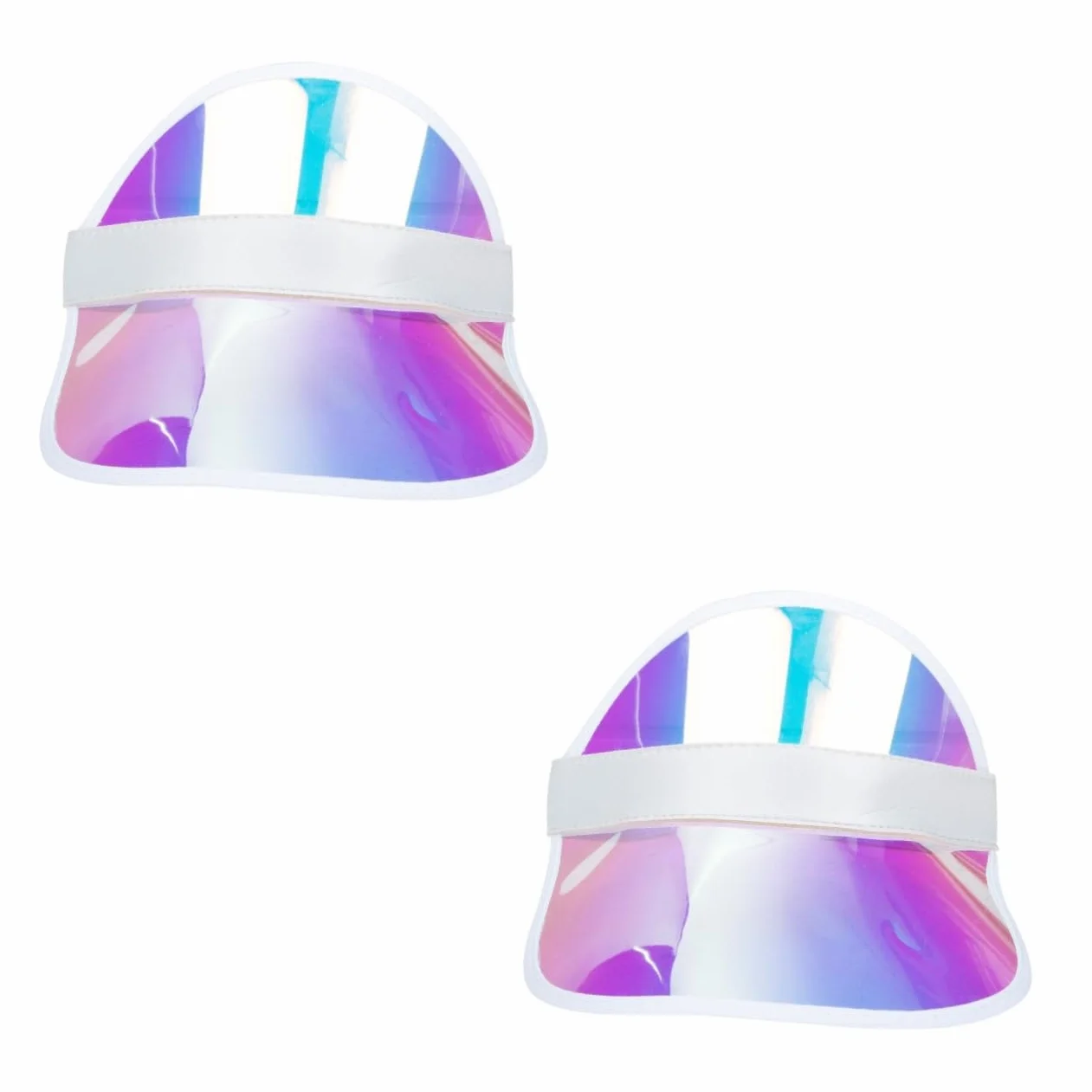 Viseras para el Sol de ala Ancha para Niñas minkissy Sombreros de Viaje de Neón