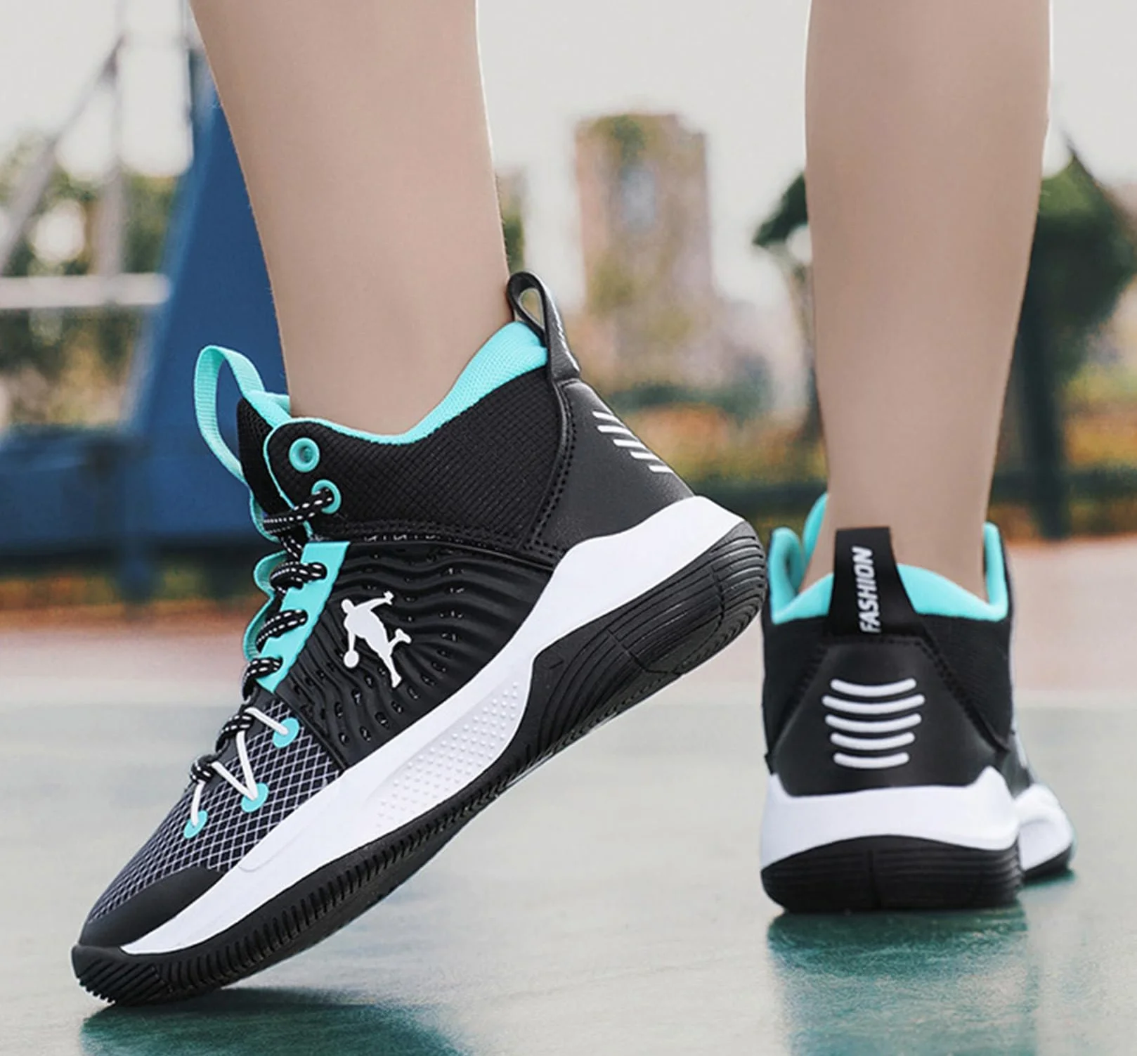 Zapatillas De Baloncesto para Niños 34 EU Black