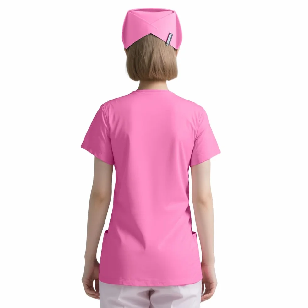 AUYAO Uniformes Sanitarios Mujer Hombre Pijama Sanitario Ropa de Trabajo