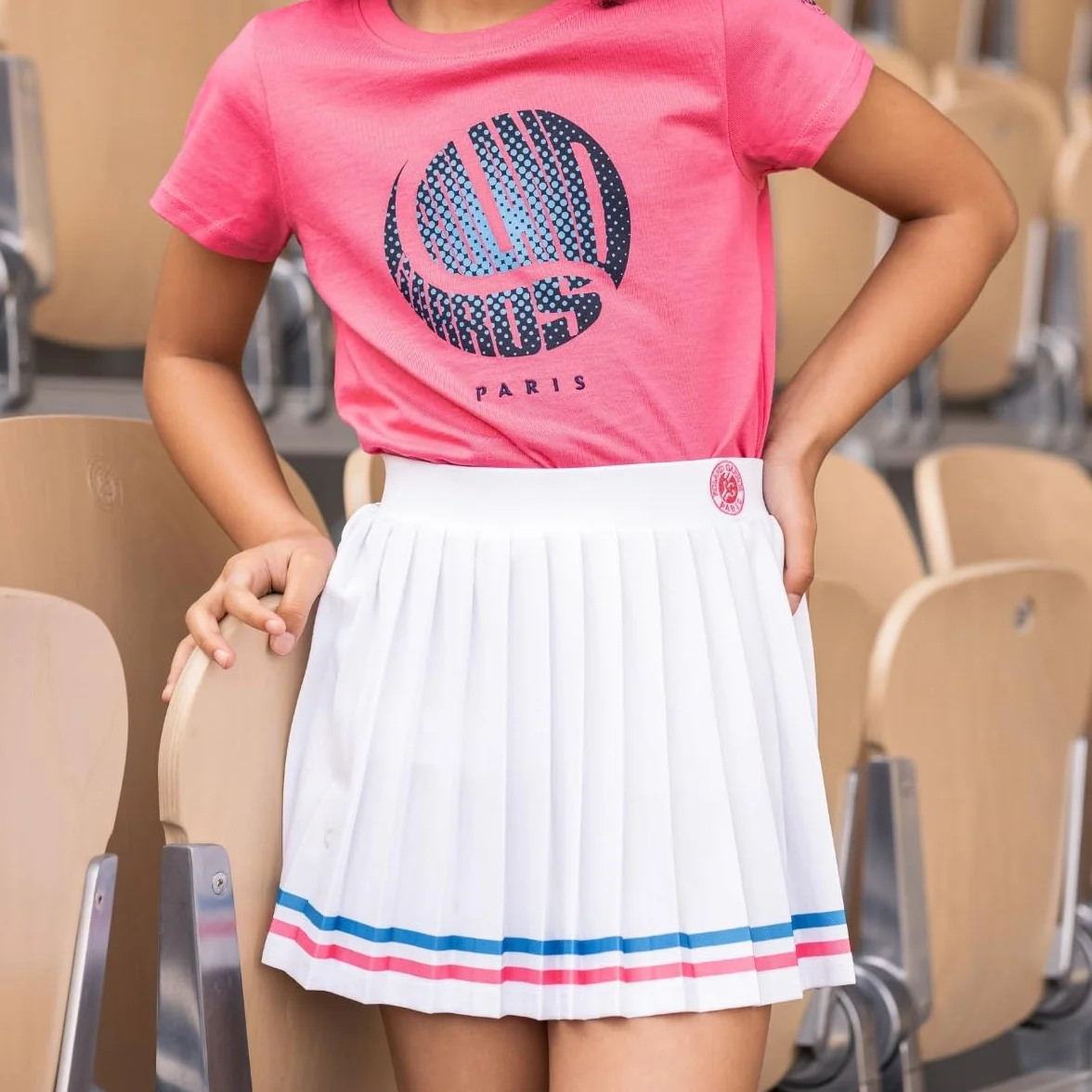 ROLAND-GARROS Pop Energy Falda de Tenis Niñas