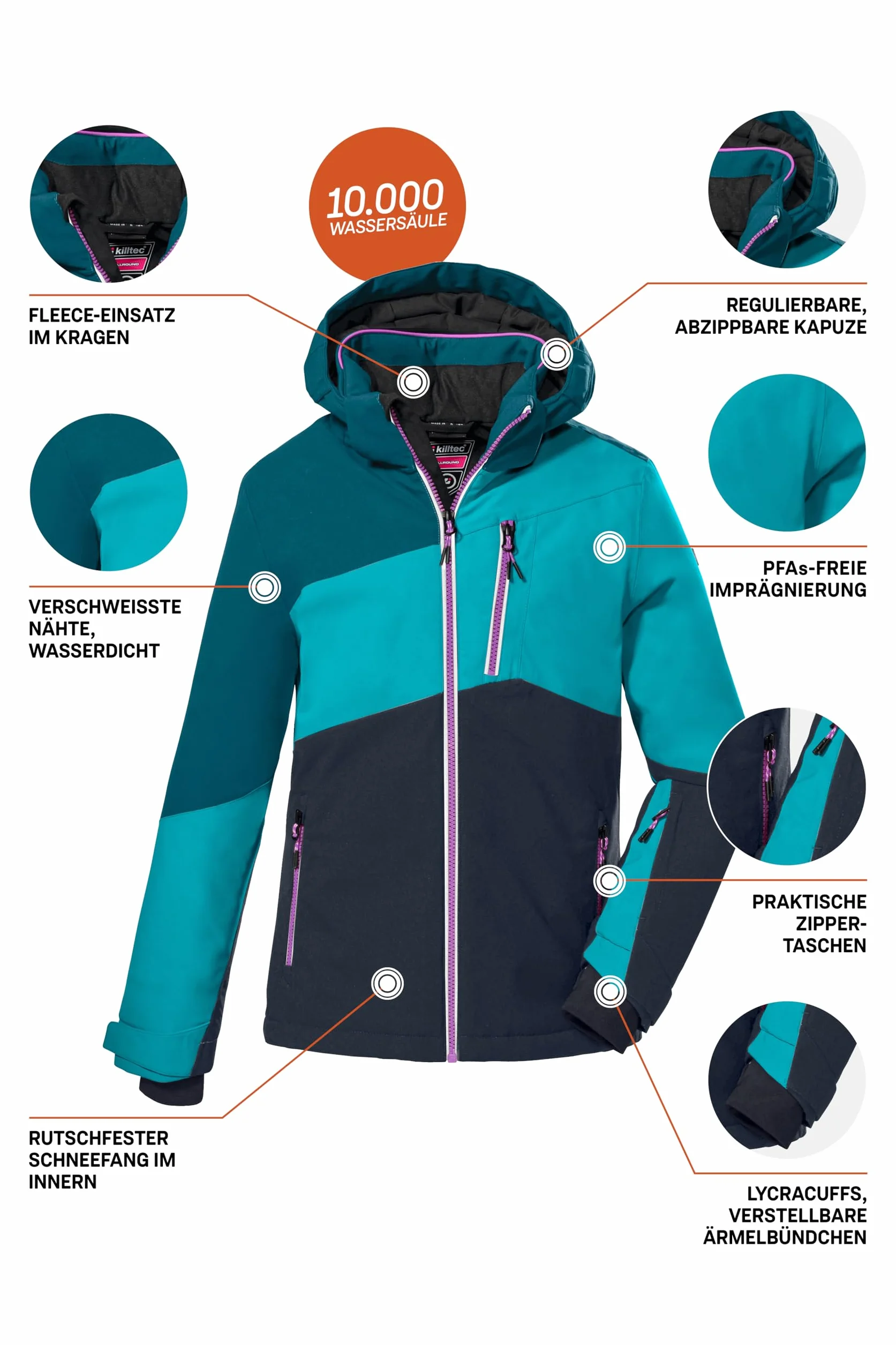 Killtec Skijacke für Mädchen