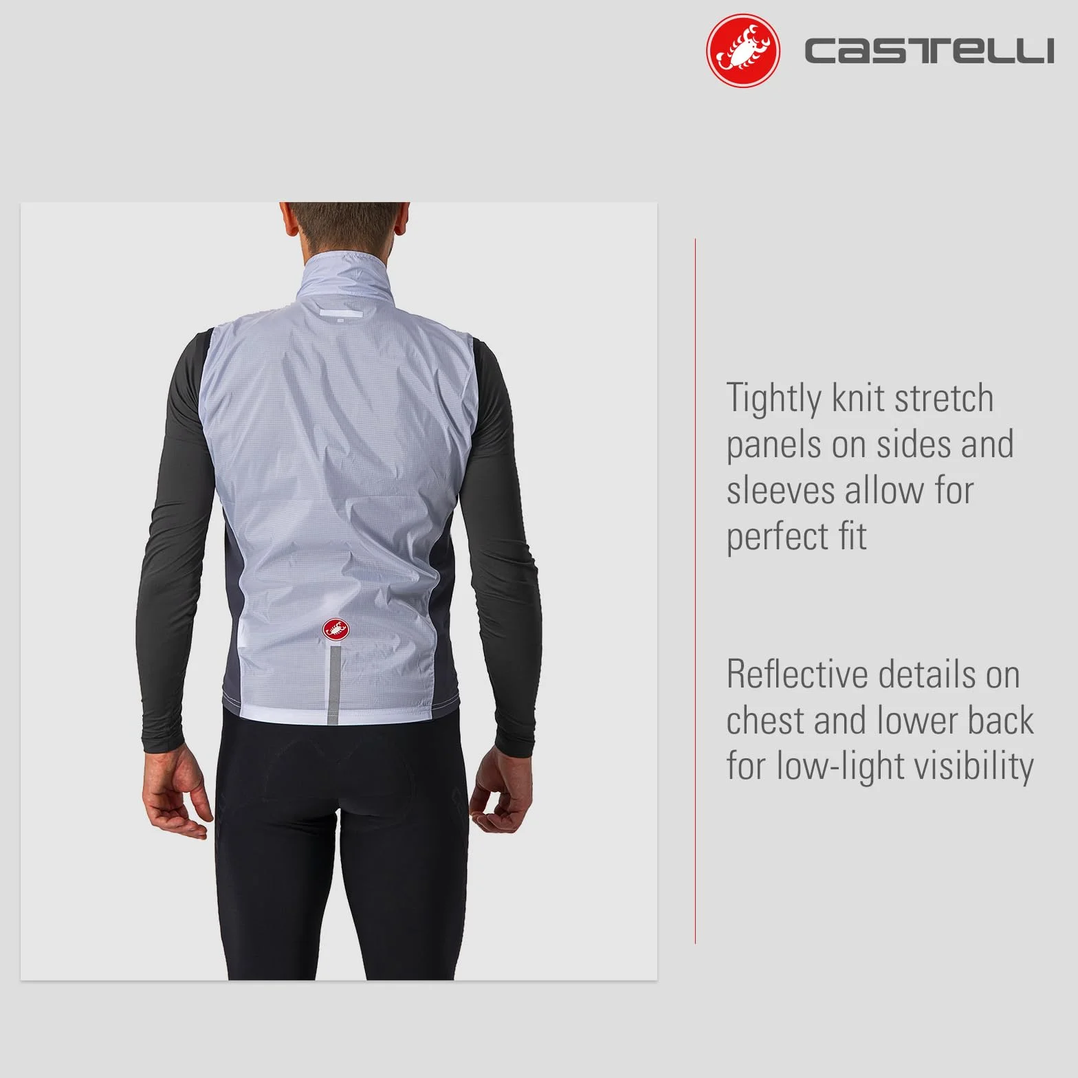 CASTELLI Squadra St. Vest Sports vest Hombre