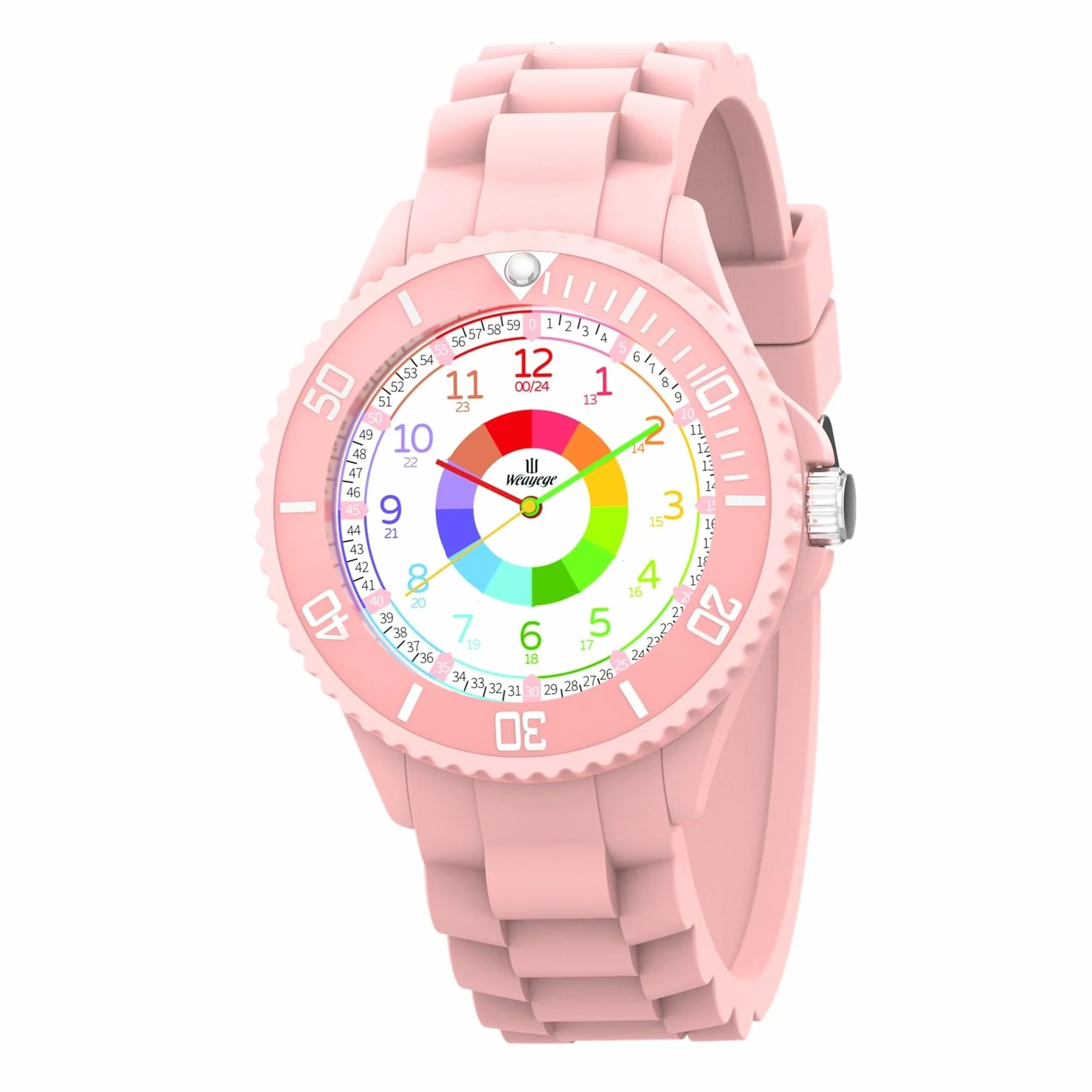 Reloj de Aprendizaje Infantil Niño Niña, Analógico Pulsera, Time Teacher, Cuarzo, Impermeable 3ATM