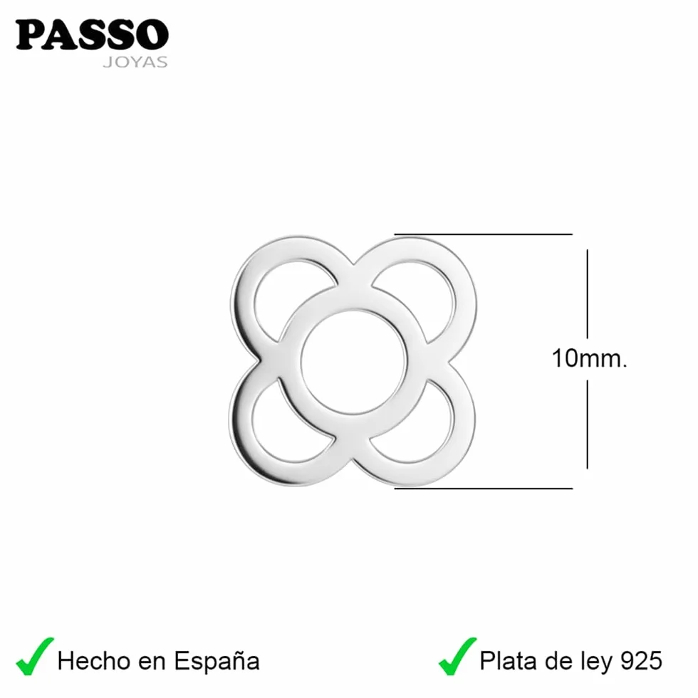 Pendientes mujer plata Panot Barcelona plata de ley 925 Regalo original souvenirs Barcelona