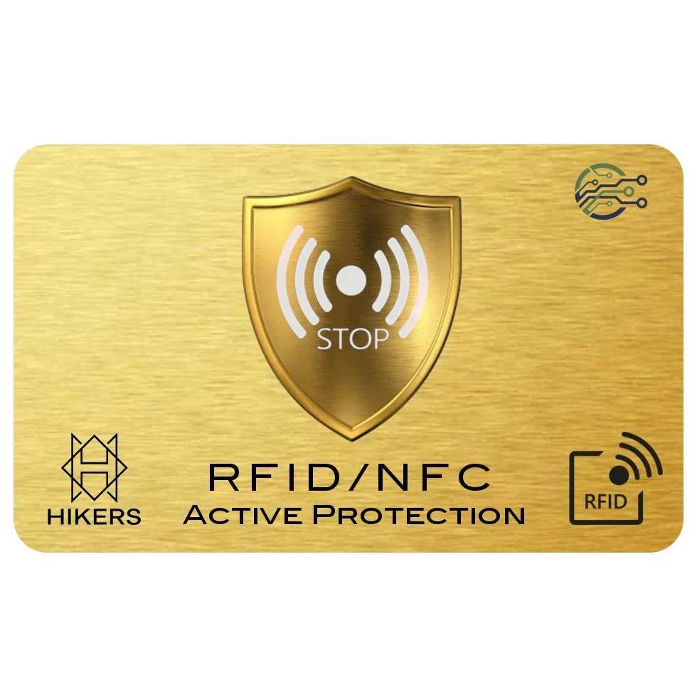 Protector Anti RFID NFC para Tarjetas de Crédito, Bloqueo de Tarjeta, Protección de Billetera