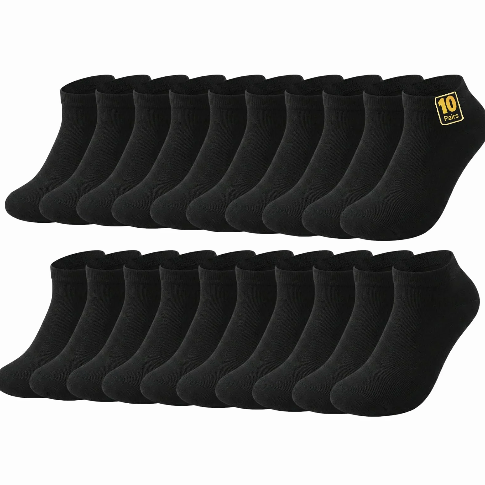 Calcetines Tobilleros de Algodón Peinado Suave Transpirables para Hombre y Mujer