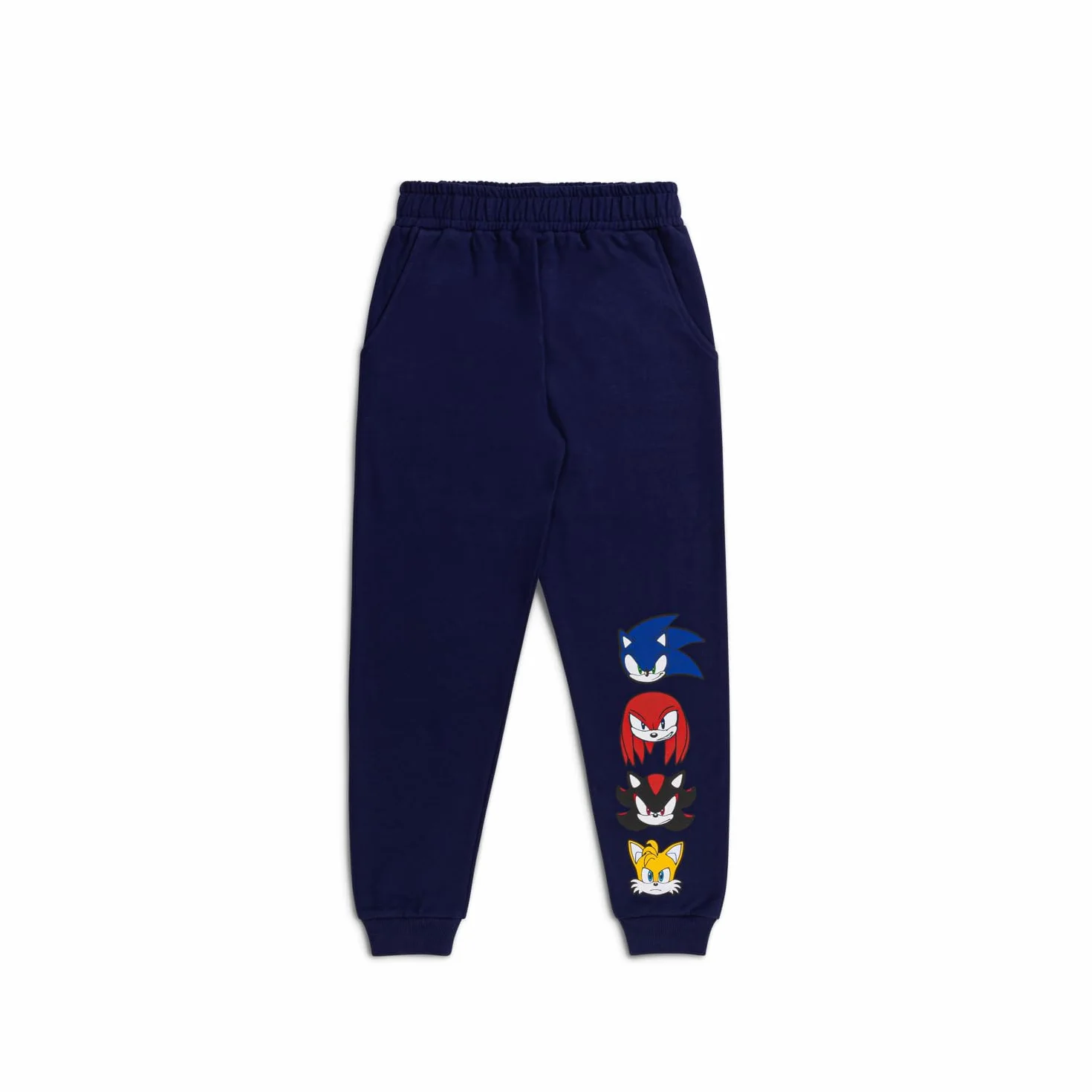SONIC THE HEDGEHOG Paquete de 2 pantalones de chándal para niños deportivos