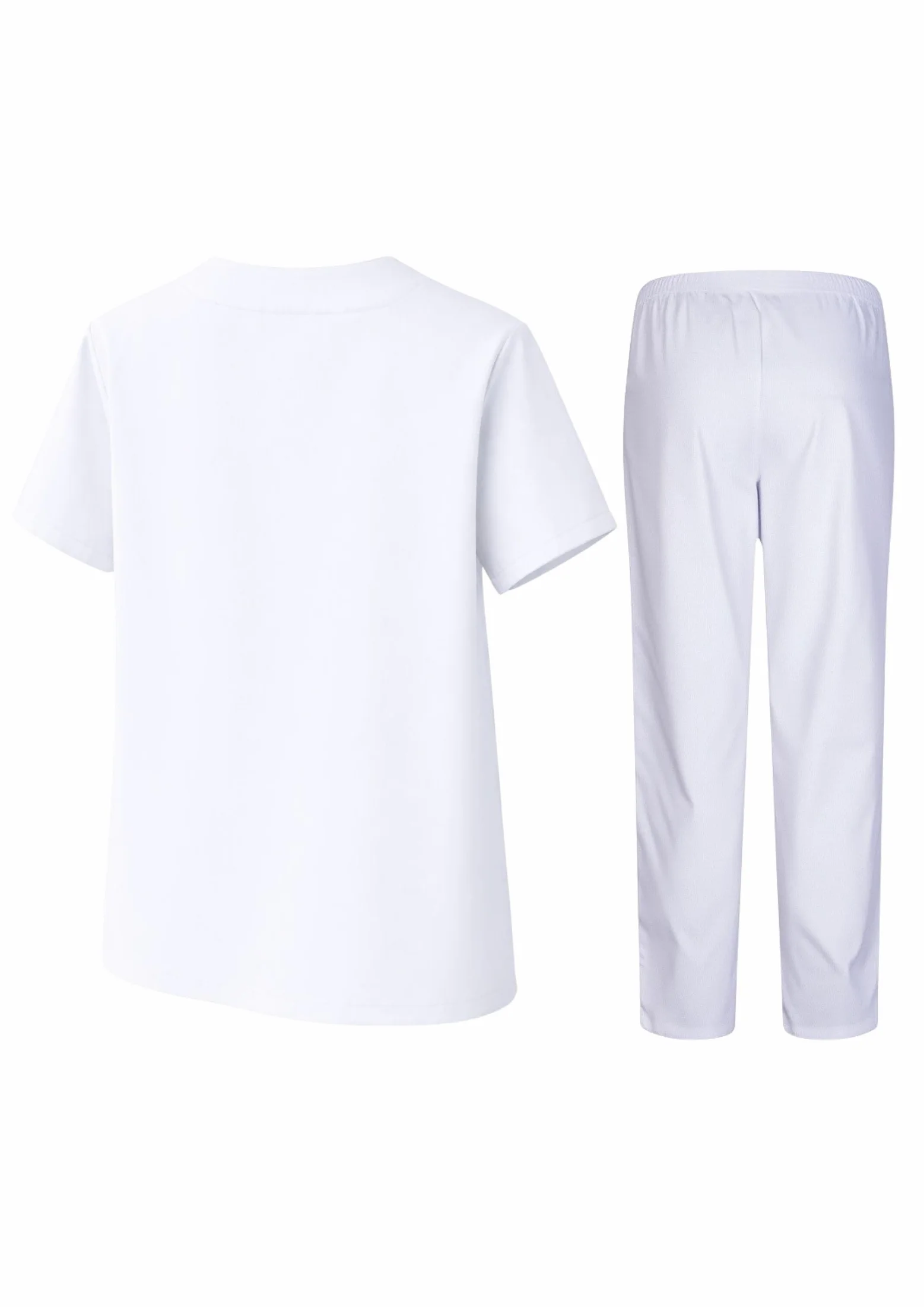 Victory Uniforme Sanitario Casaca Pantalón Transpirable Resistente 190g Mezcla Algodón Poliéster Serie 832&8312