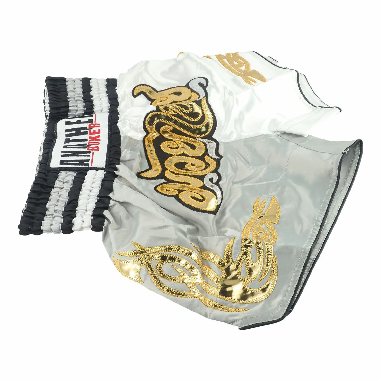 Pantalones cortos de Muay Thai para niños y adultos transpirables con cintura elástica