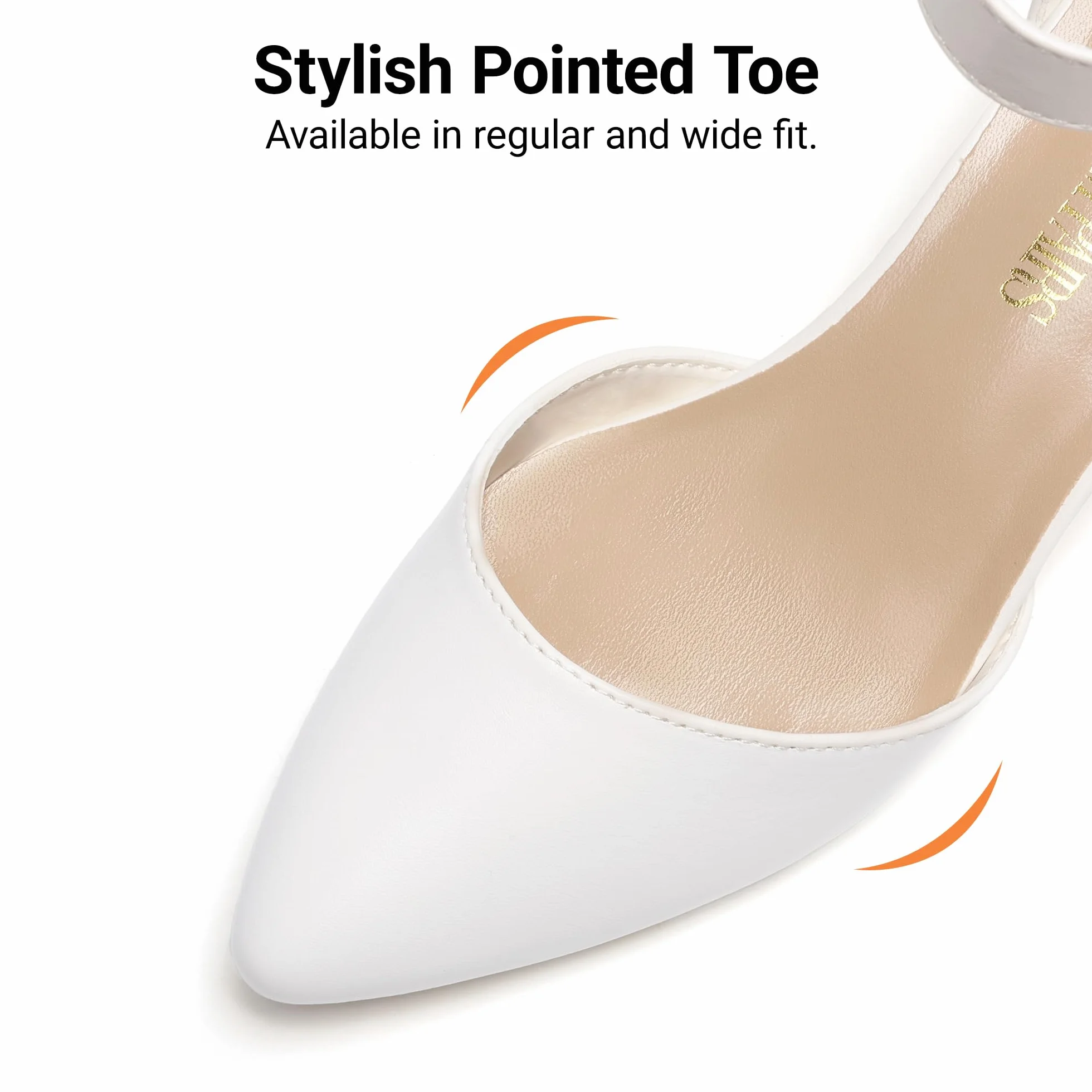 Dream Pairs ANNEE Zapatos de Corte para Mujer con Correas elásticas en el Tobillo