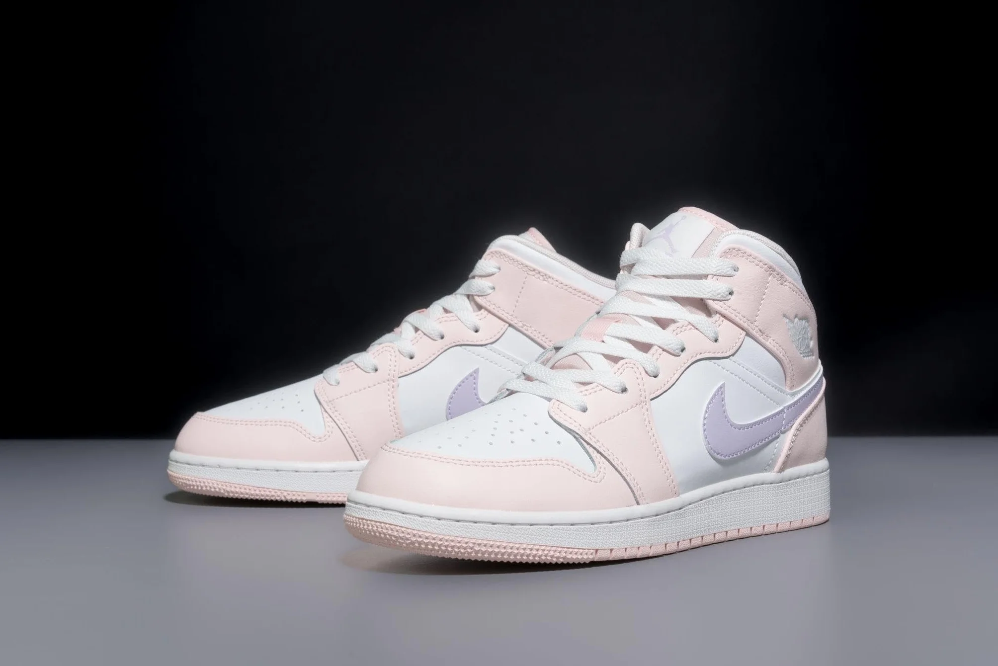 Air Jordan 1 Mid GS Pink Wash 36