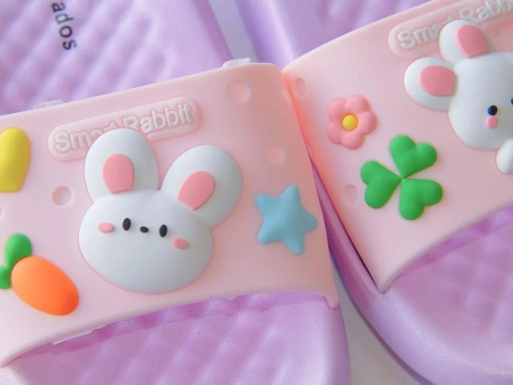 Chanclas Infantiles Pala Conejito 40º Grados Suela EVA Antideslizante Resistentes al Agua