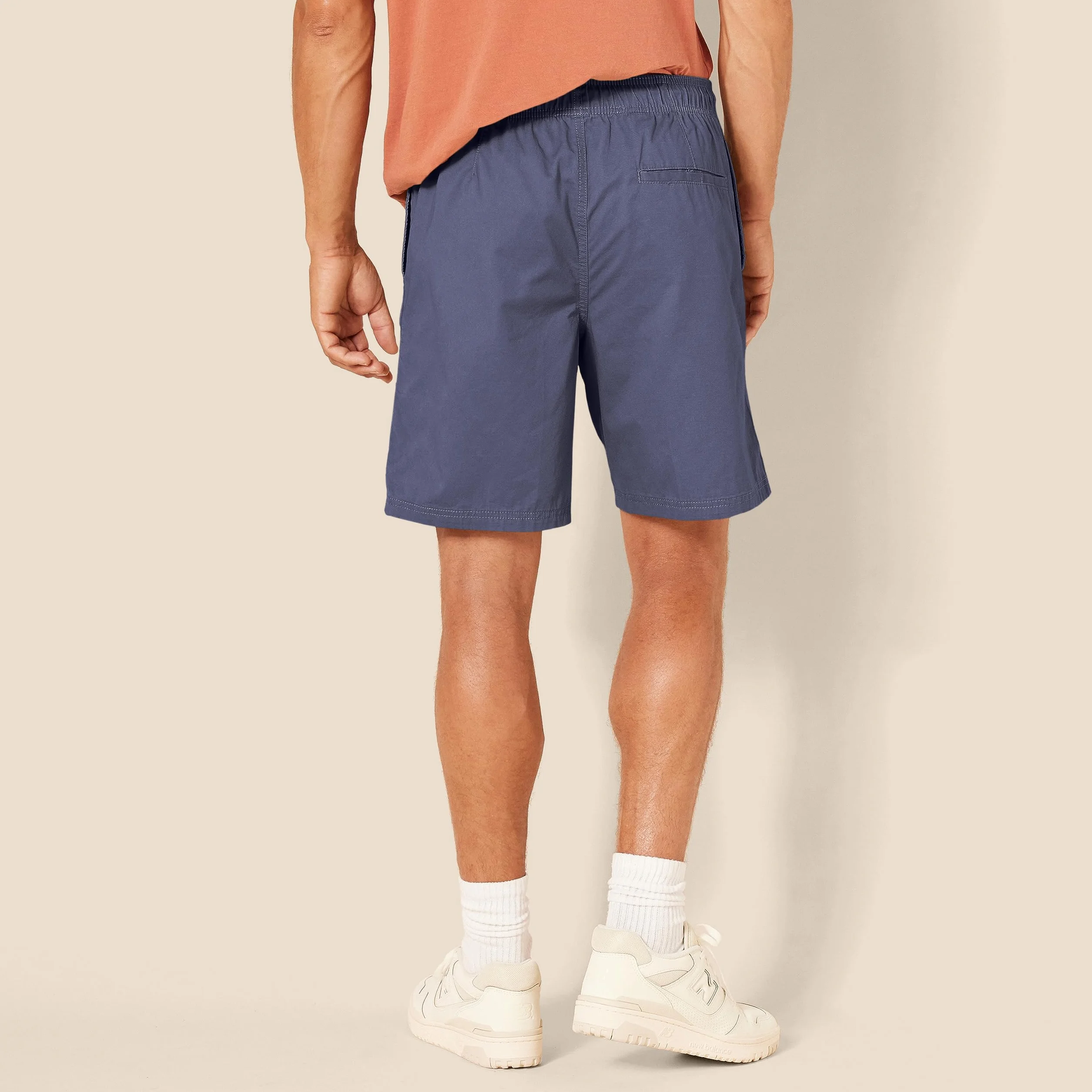 Amazon Essentials Pantalones Cortos de Senderismo Hombre Corte Holgado Cordón Entrepierna 20cm Tallas Grandes