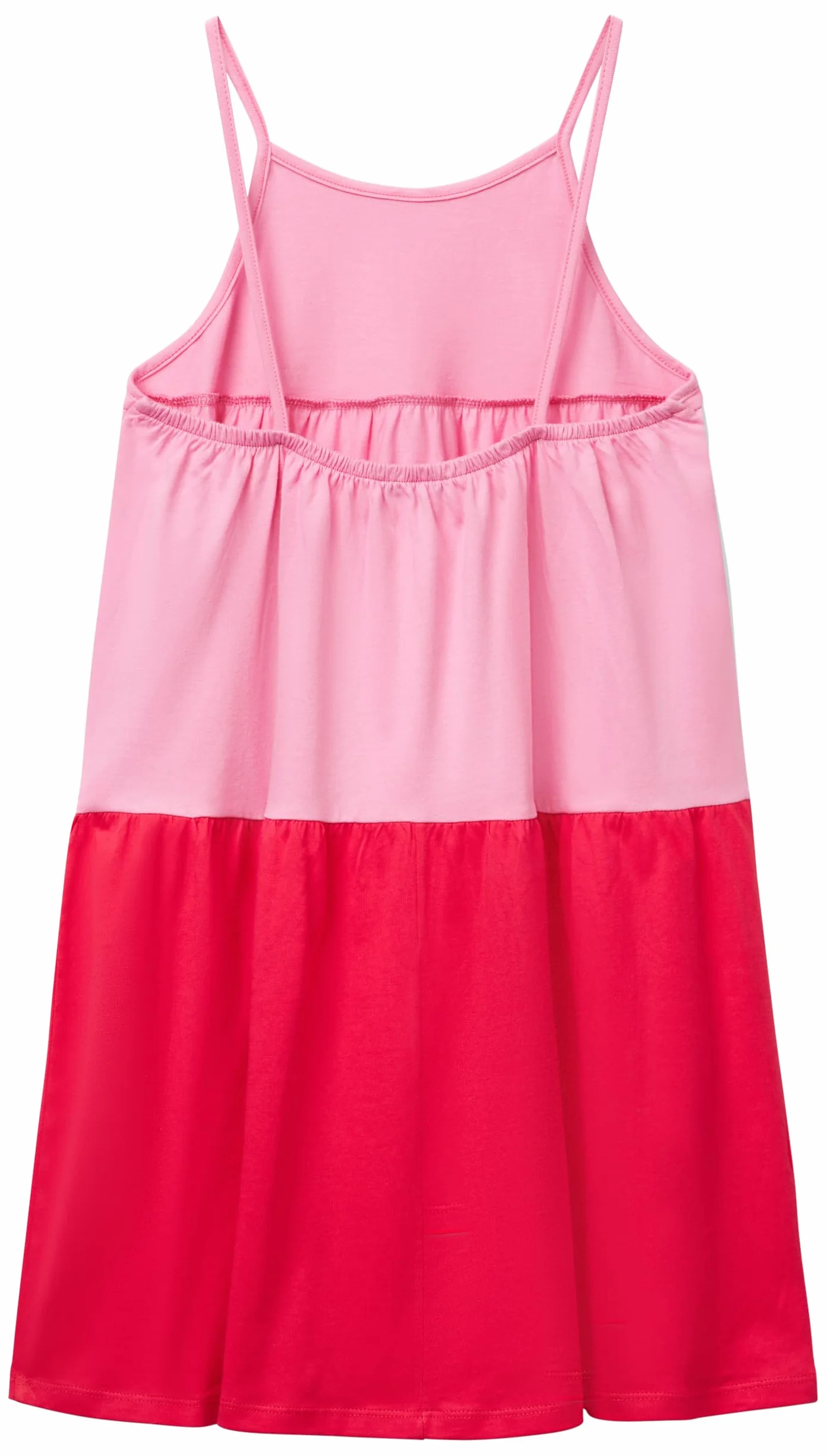 United Colors of Benetton Vestito 30960v00f Salida de baño, Rosa, 120 cm Niñas y niñas