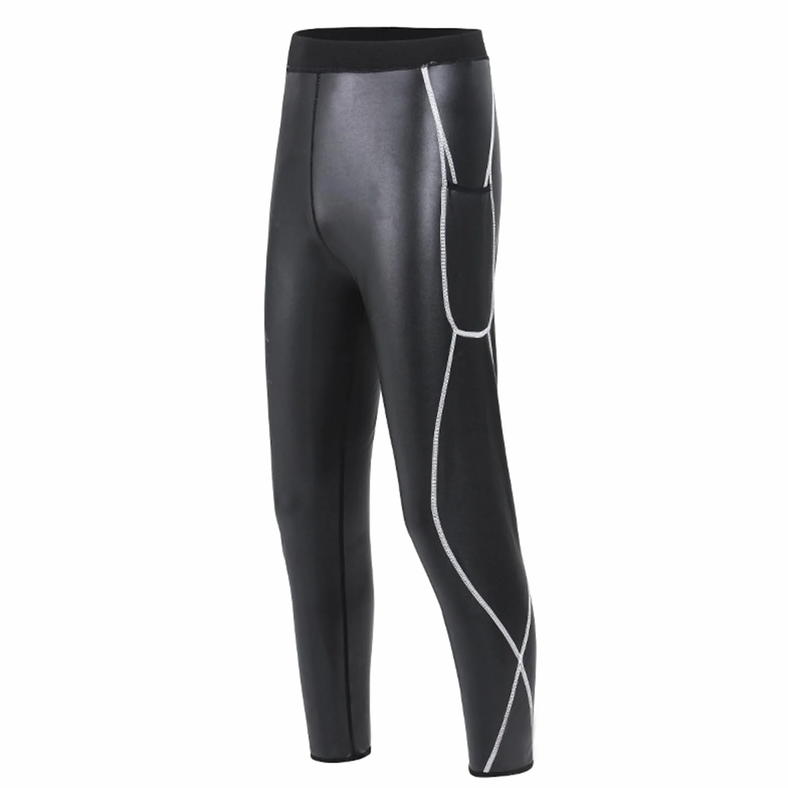 Leggings de compresión para hombre Base Layer brillante Running Fitness 2026
