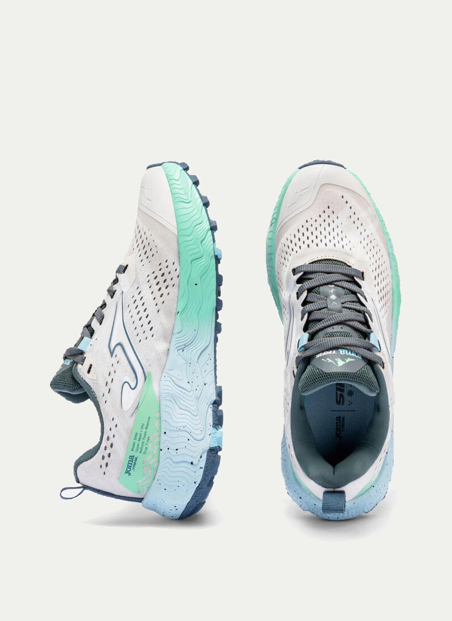 Joma Zapatillas Trail Running Mujer Sierra Lady Suela Durability Amortiguación Reactiva Alta Estabilidad