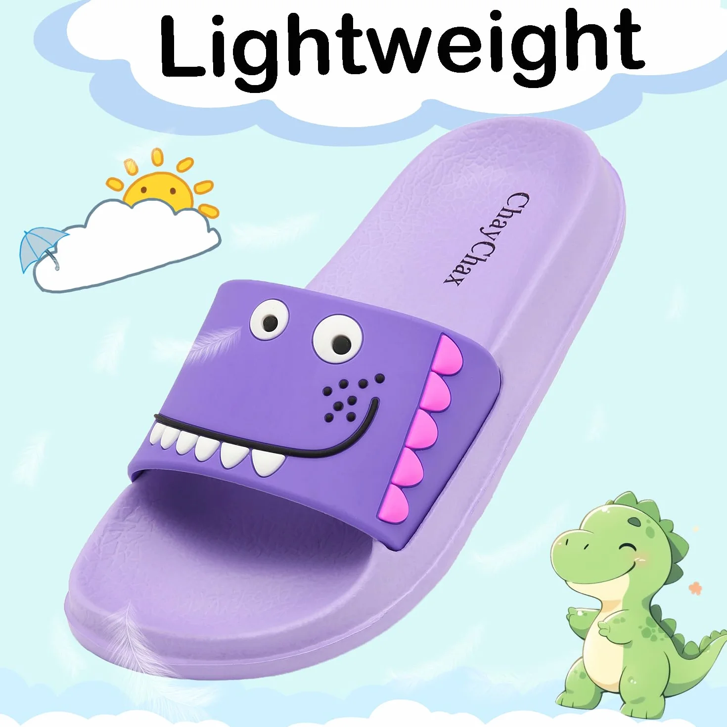 Zapatillas de Baño para Niños Ligero Chanclas Suave Zapatos de Playa y Piscina