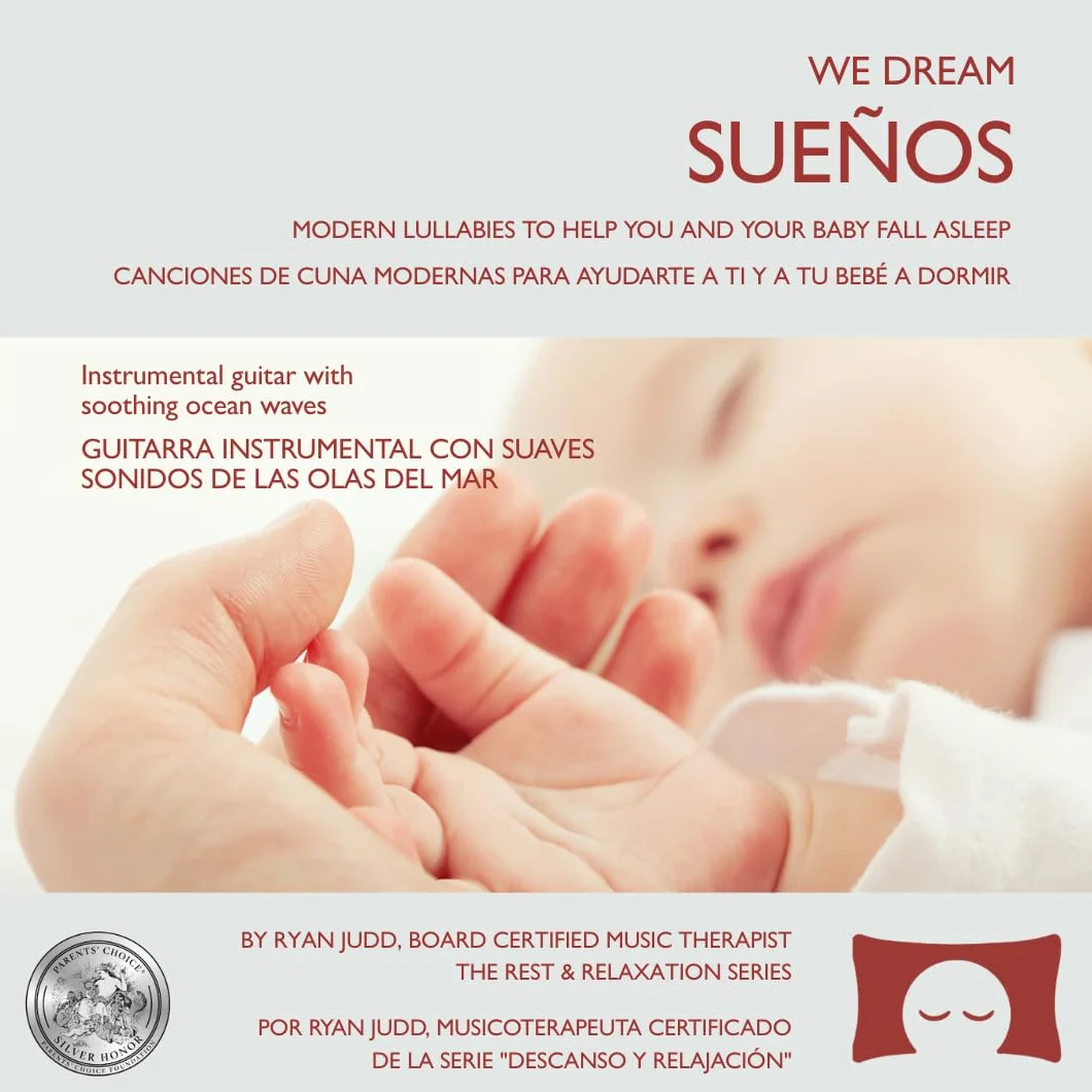 Sueños Vol. 1: Canciones de cuna para dormir – Música relajante de guitarra con ruido blanco