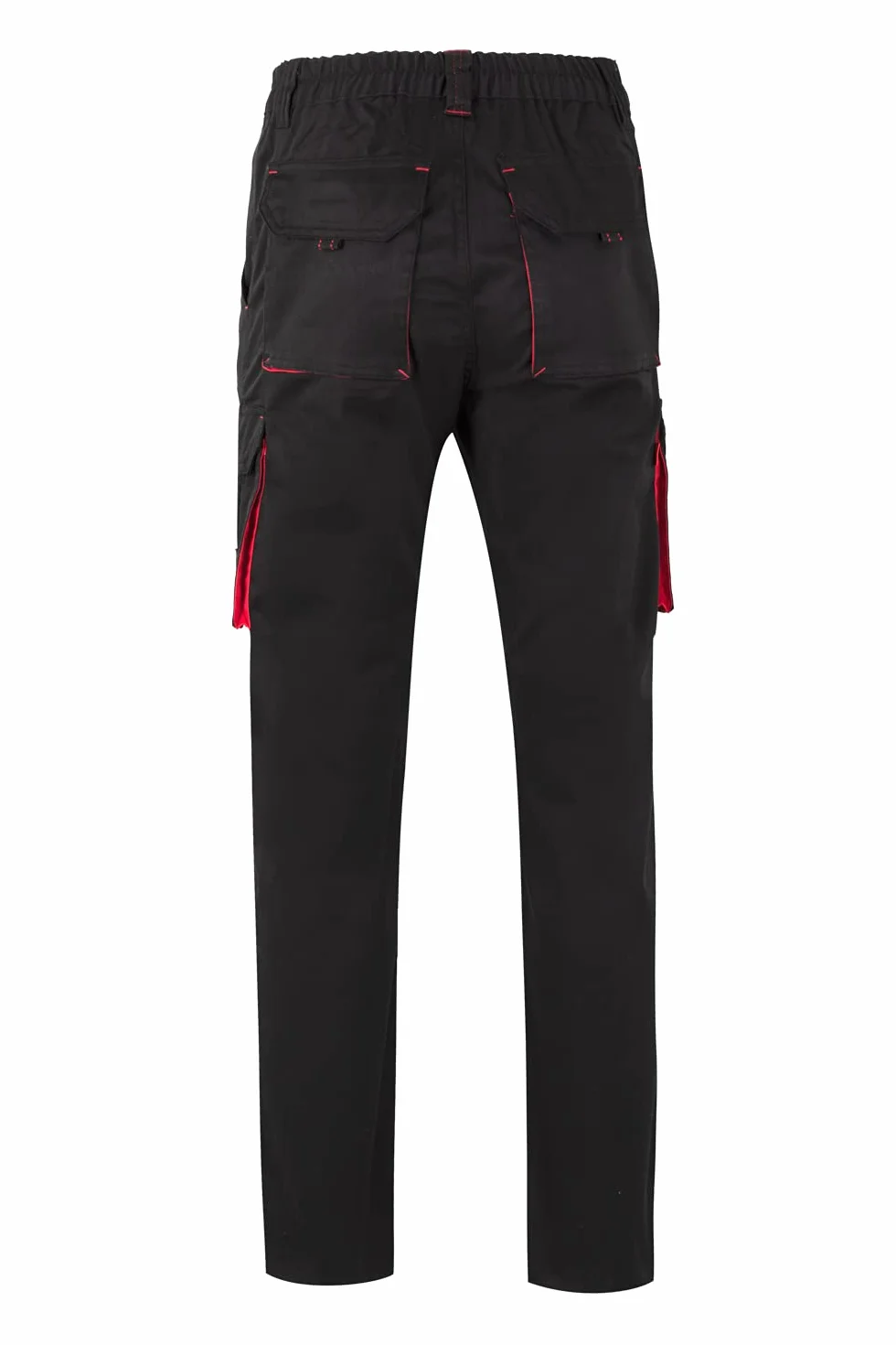 Velilla 103024S pantalón Stretch bicolor multibolsillos
