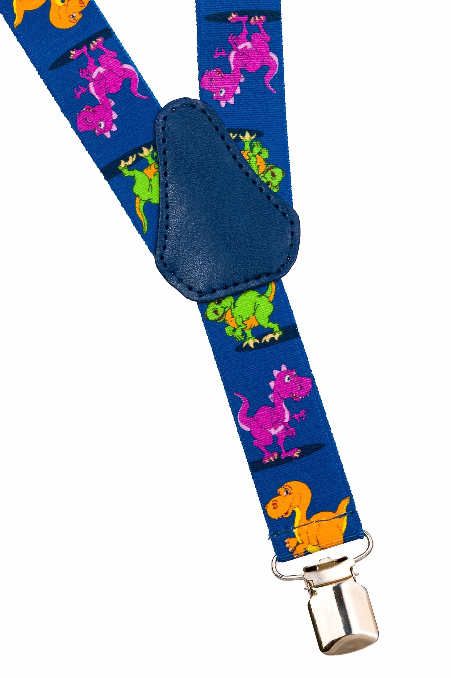 Tirantes de Tela Elastizada Infantiles Unisex Forma Y Dinosaurio 1-5 Años 2.5cm