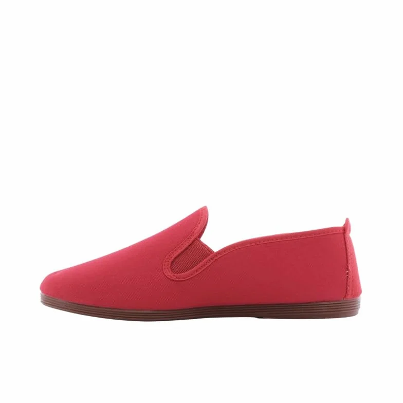 Zapatillas de lona Kung-Fu Escoolers E55 Rojo 37