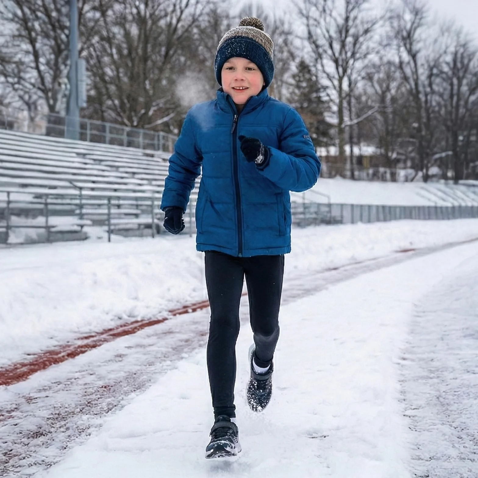 NuCamper Leggings Térmicos para Niños de Invierno, Pantalones de Compresión para Niños Tights Legging Mallas de Compresión de Secado Rápido Ropa Interior para Correr Fútbol Atlético y Baloncestom