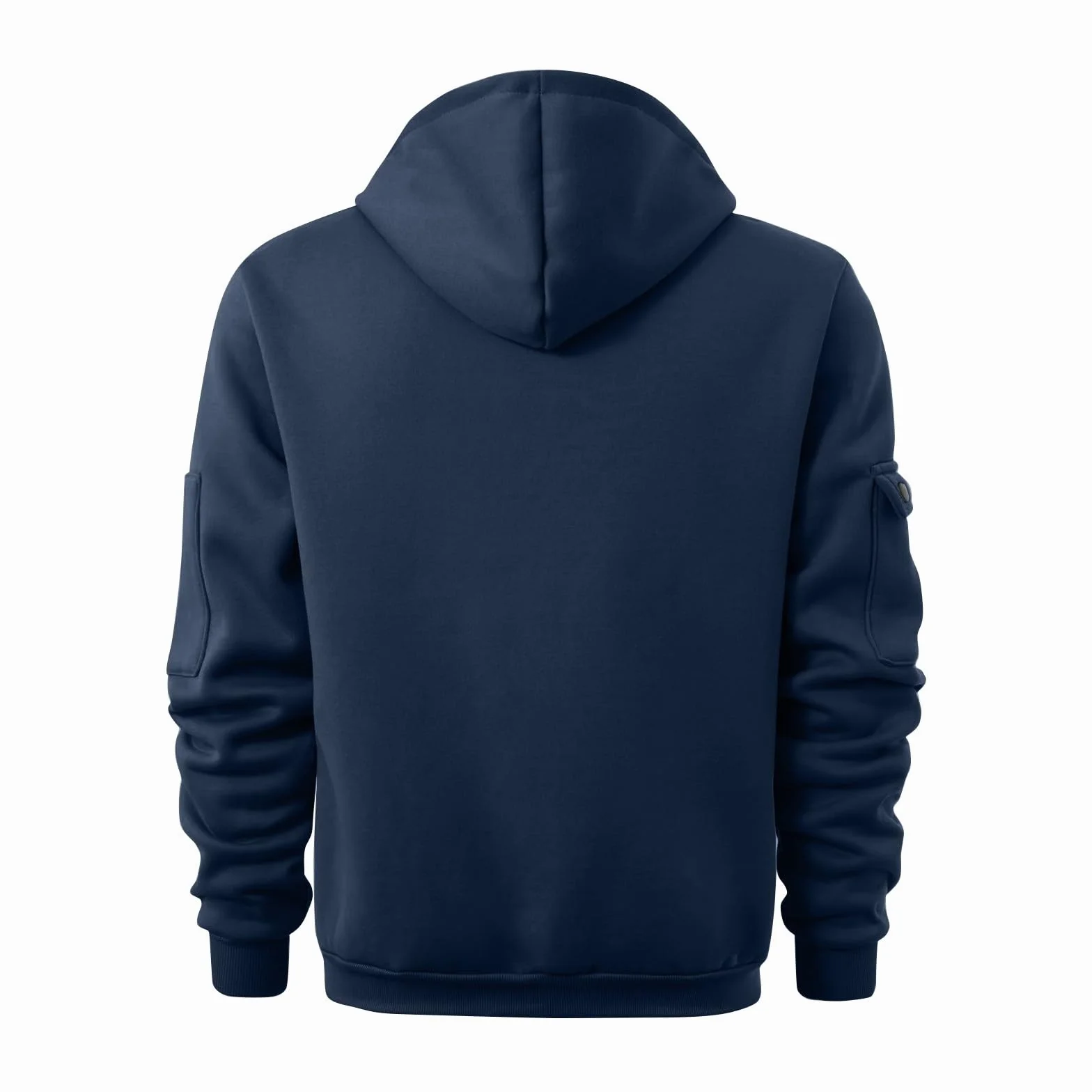 Sudaderas Hombres Running Invierno Cordón Manga Larga Deportiva Fitness con Bolsillos