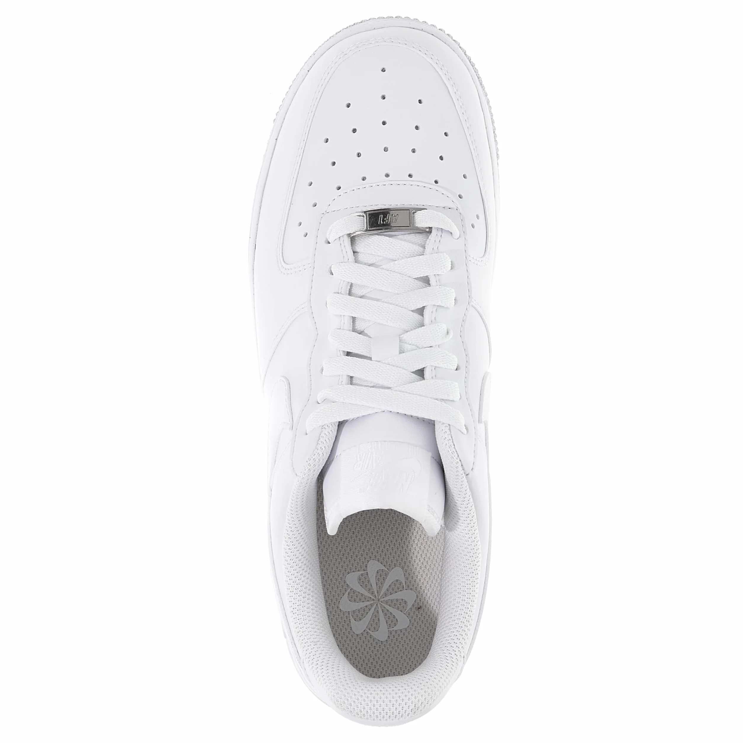 NIKE Air Force 1 '07 Next Nature Sneaker Mujer White White Metallic Silver 38.5 EU