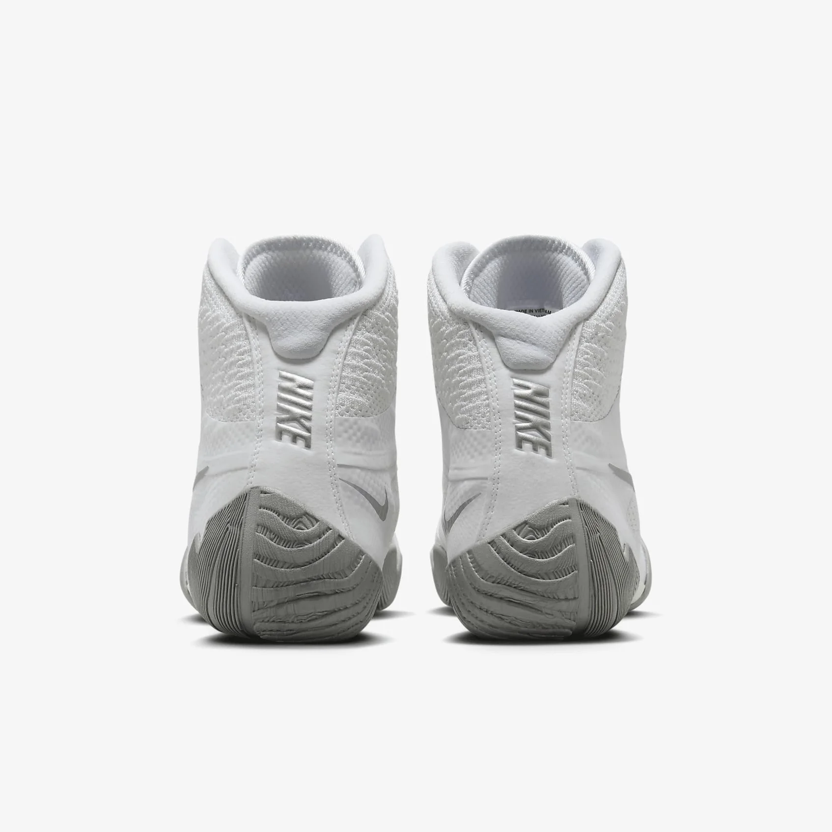 Nike Tawa - Zapatos de lucha libre para hombre (CI2952-100, blanco/blanco/plateado metálico)