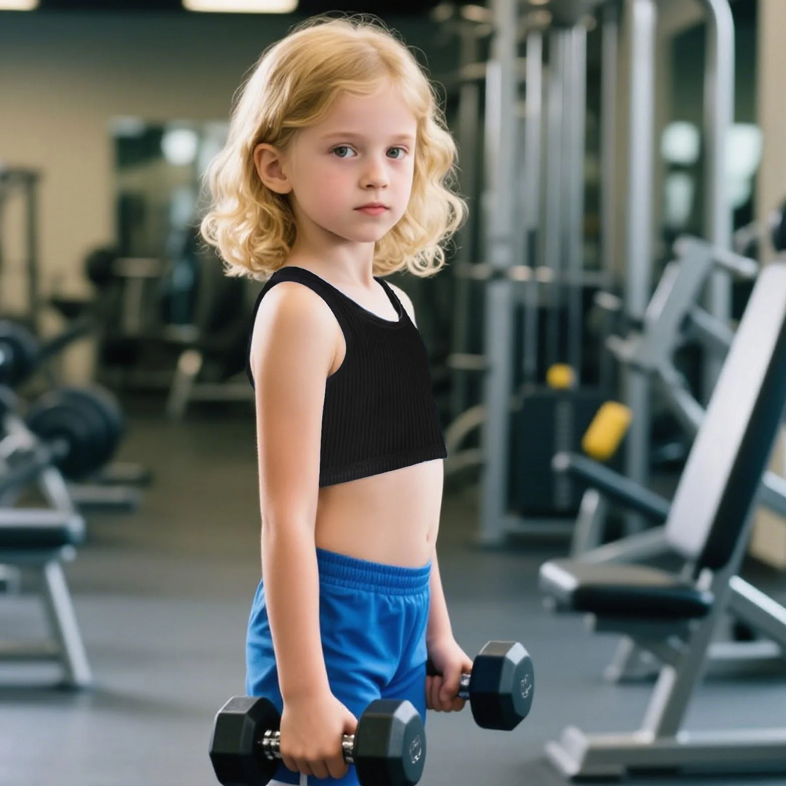 Sujetador Niña Algodón Top Deportivo Ropa Interior Entrenamiento 7-12 años 4 Piezas