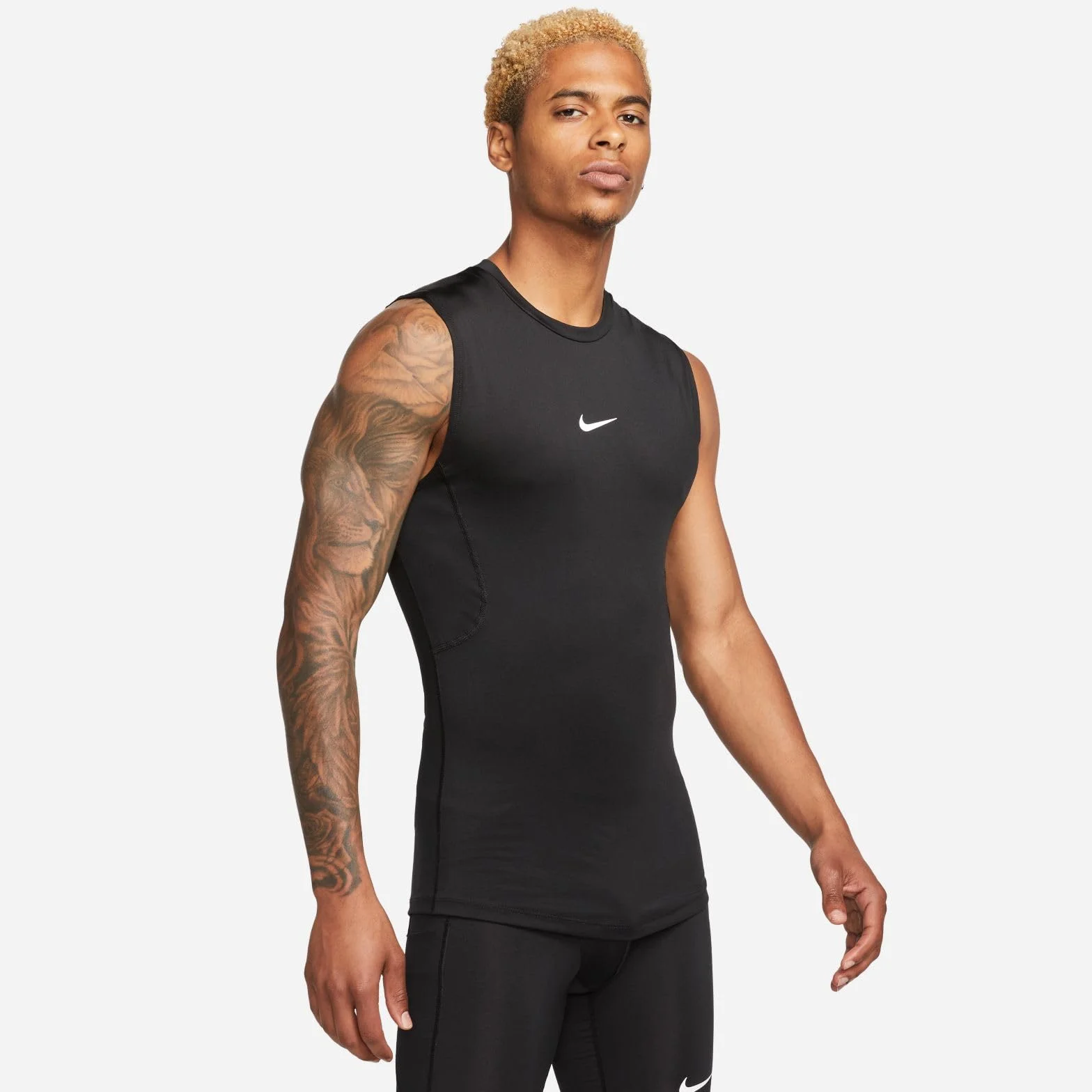 Nike M NP DF Top SL Tight Sweatshirt Hombre