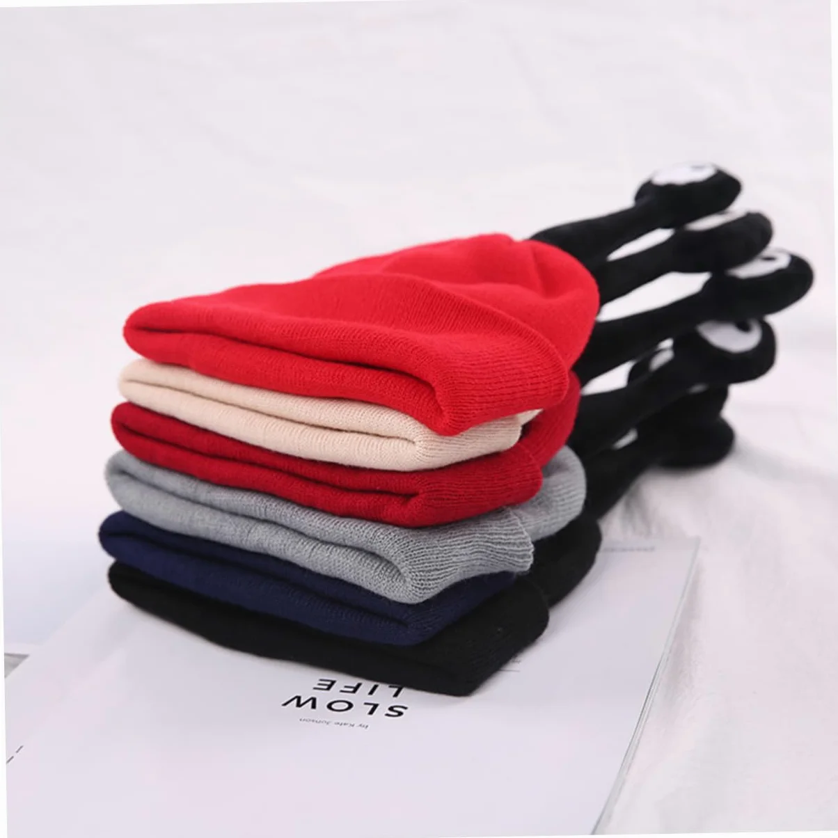CALLARON 3 Uds Novedad Sombreros Gorro De Punto Sombrero De Punto Gorro De o De Hilo De Lana De Moda Para Niños Niños Tentáculo Para Clima