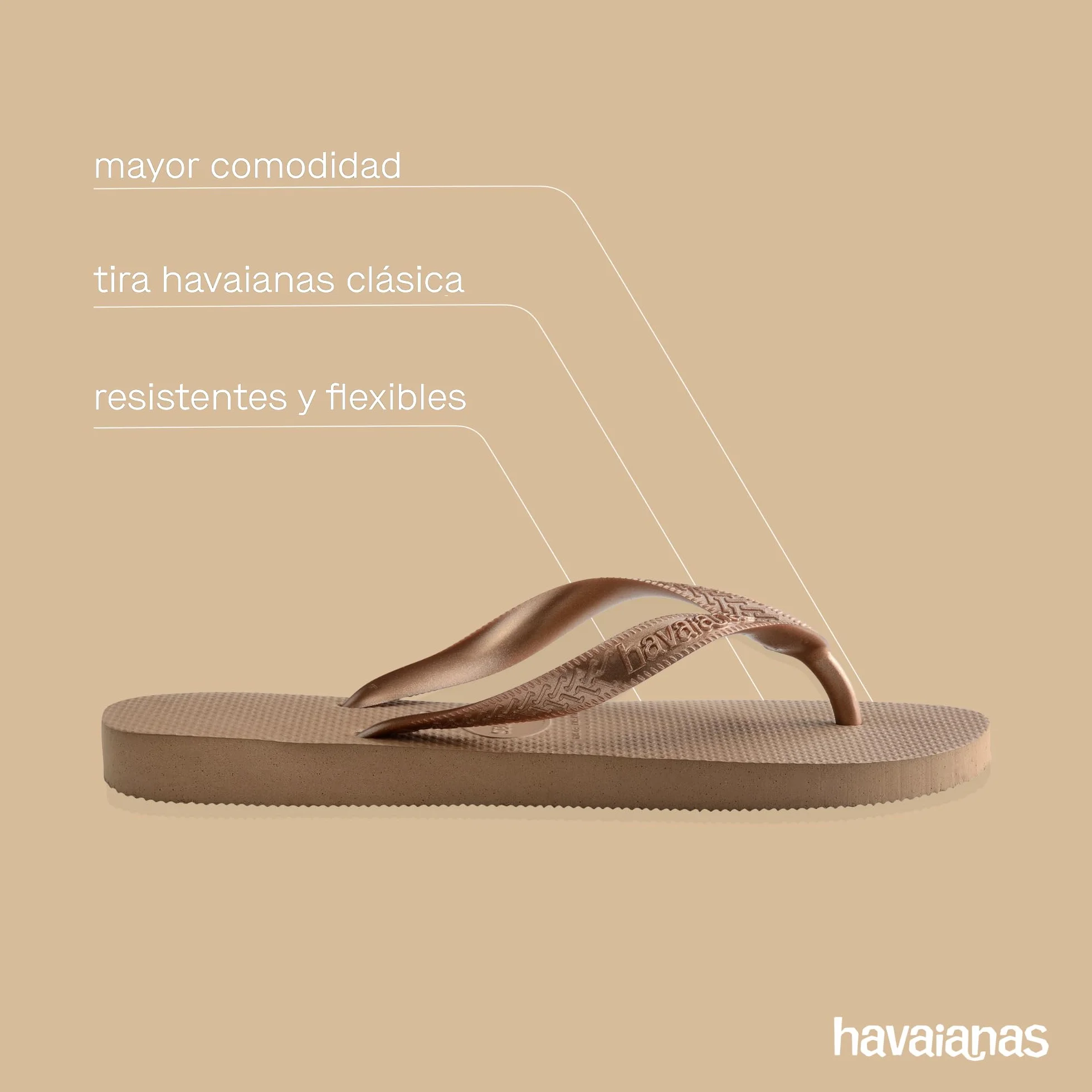 Havaianas Top Tiras Chanclas Mujer