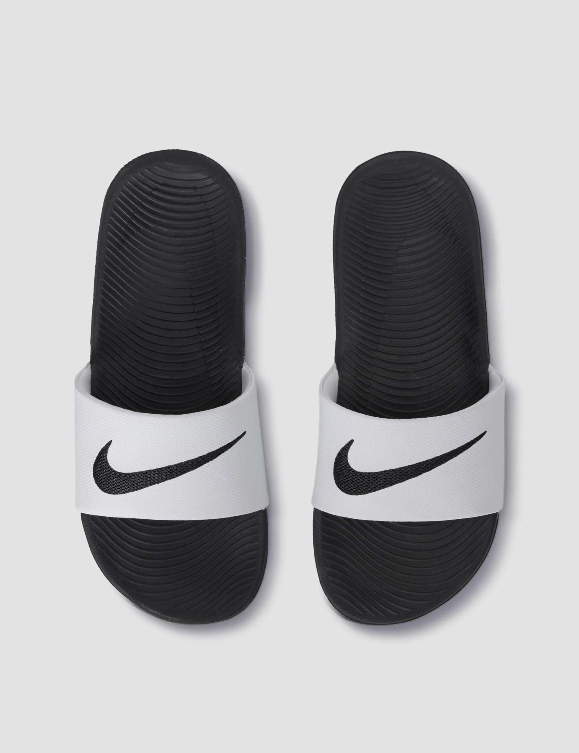 Nike Niños Zapatos de Playa y Piscina Blanco Negro 29.5 EU