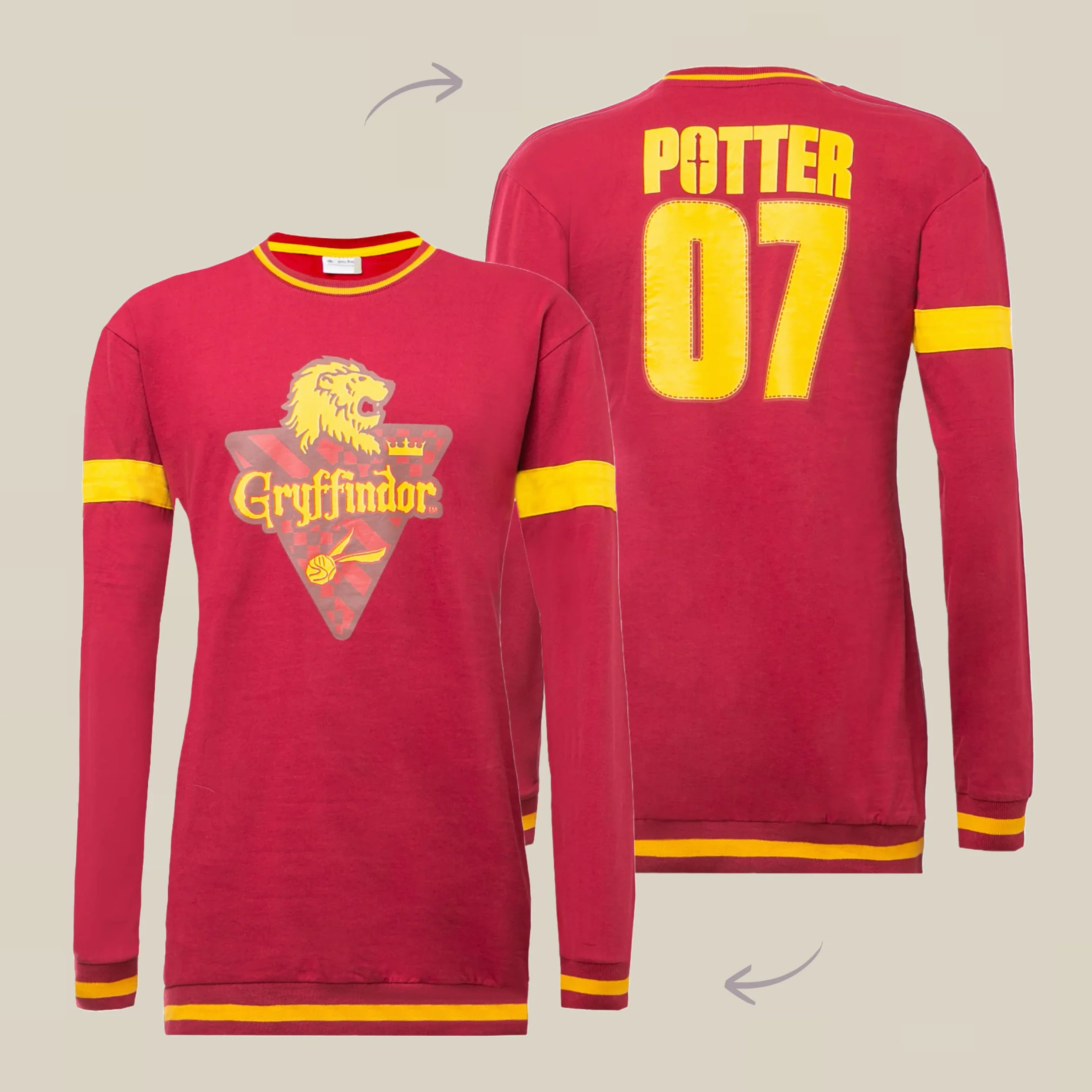 Sudadera Harry Potter Niña Gryffindor Ropa Hogwarts Tallas 9-16 Años