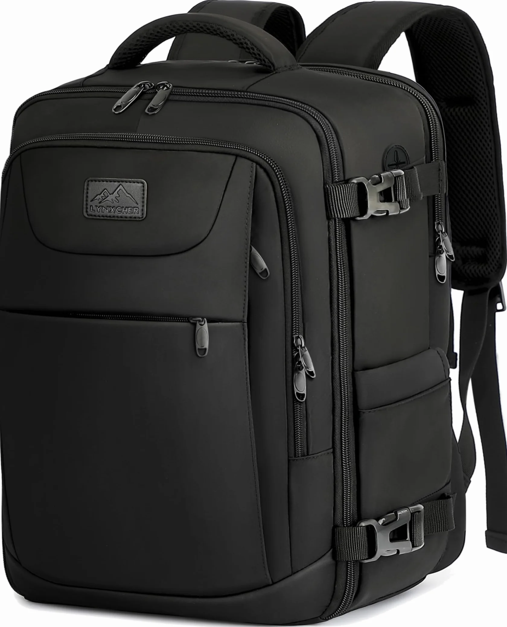 Mochila Viaje Cabina Avion 40x20x25 Ryanair Equipaje Mano 20L Negro