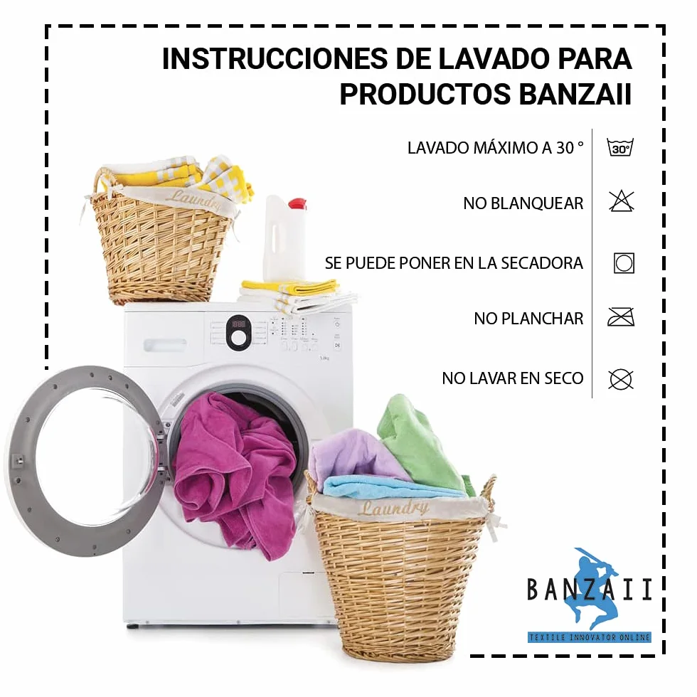 Banzaii Albornoz Unisex Microfibra Bata de Baño Hombre Mujer Piscina Gimnasio